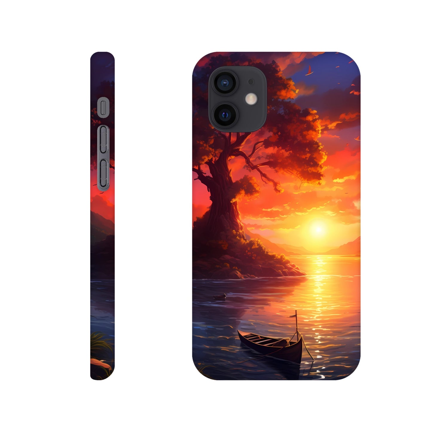 iPhone case - Solitary Sunset Serenade