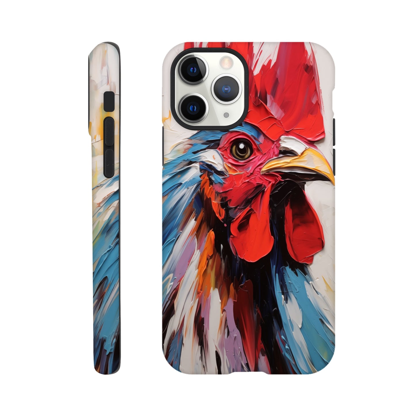 iPhone Case - Rooster Vibrant Vigilance