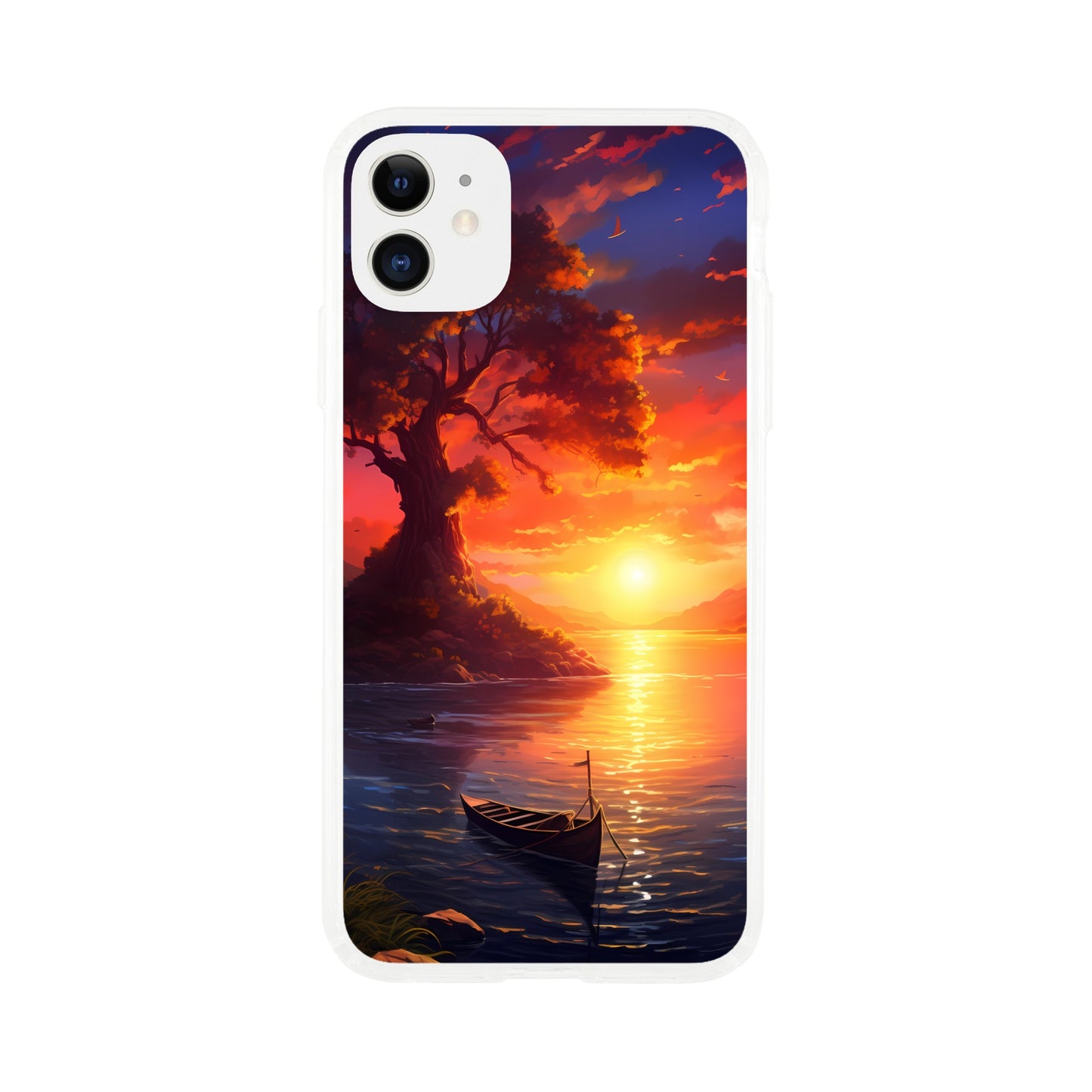 iPhone case - Solitary Sunset Serenade