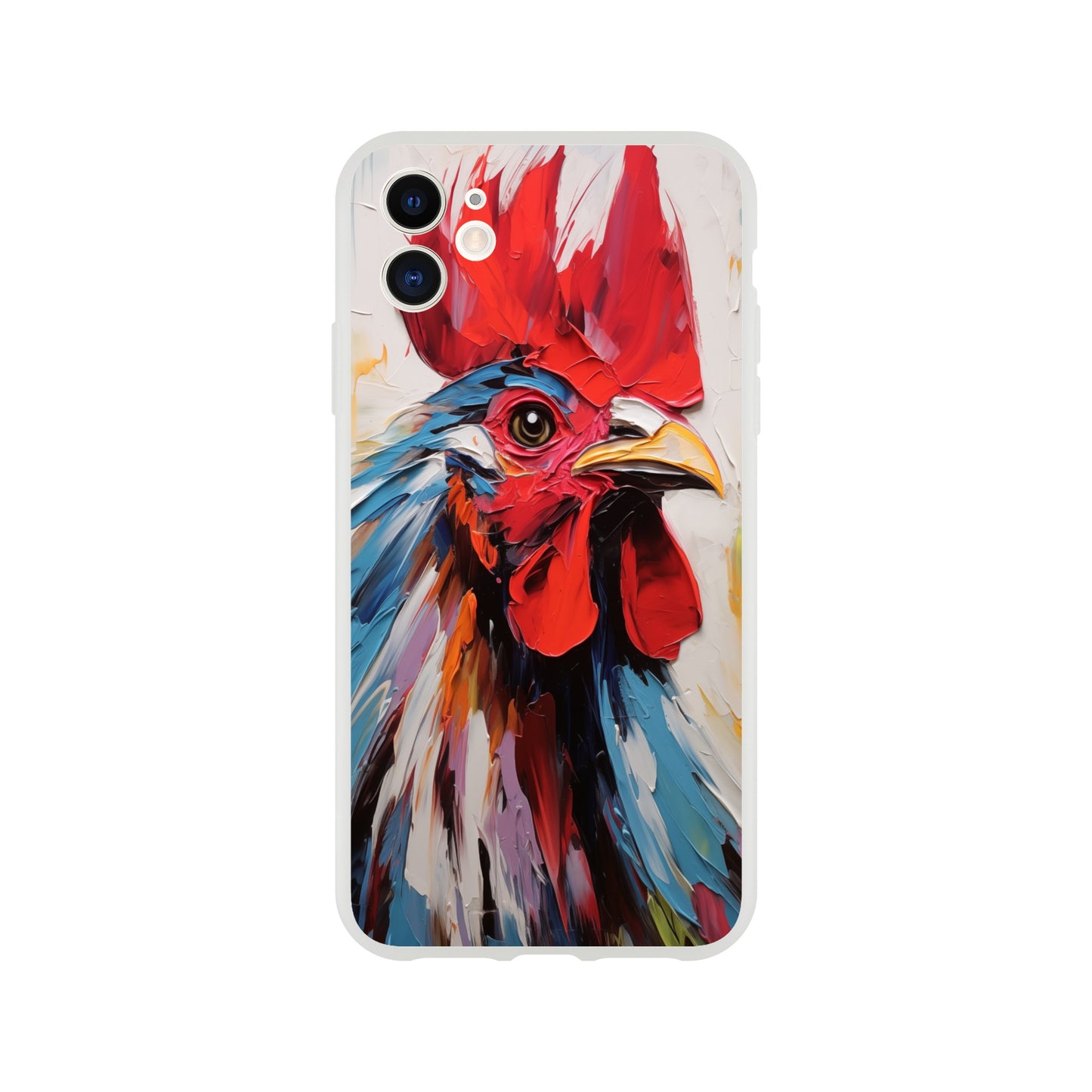 iPhone Case - Rooster Vibrant Vigilance