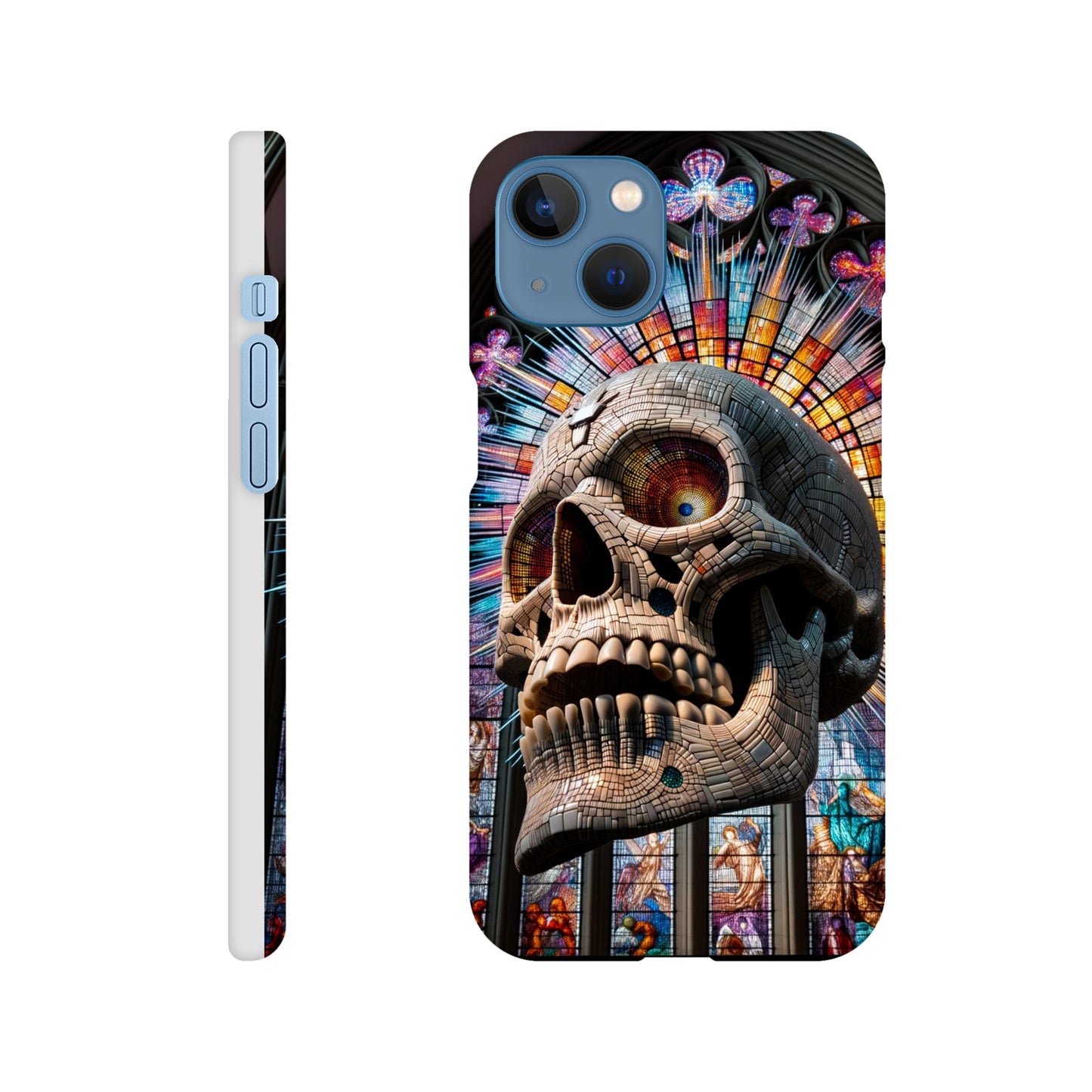 Phone Case - Stained Glass Skull