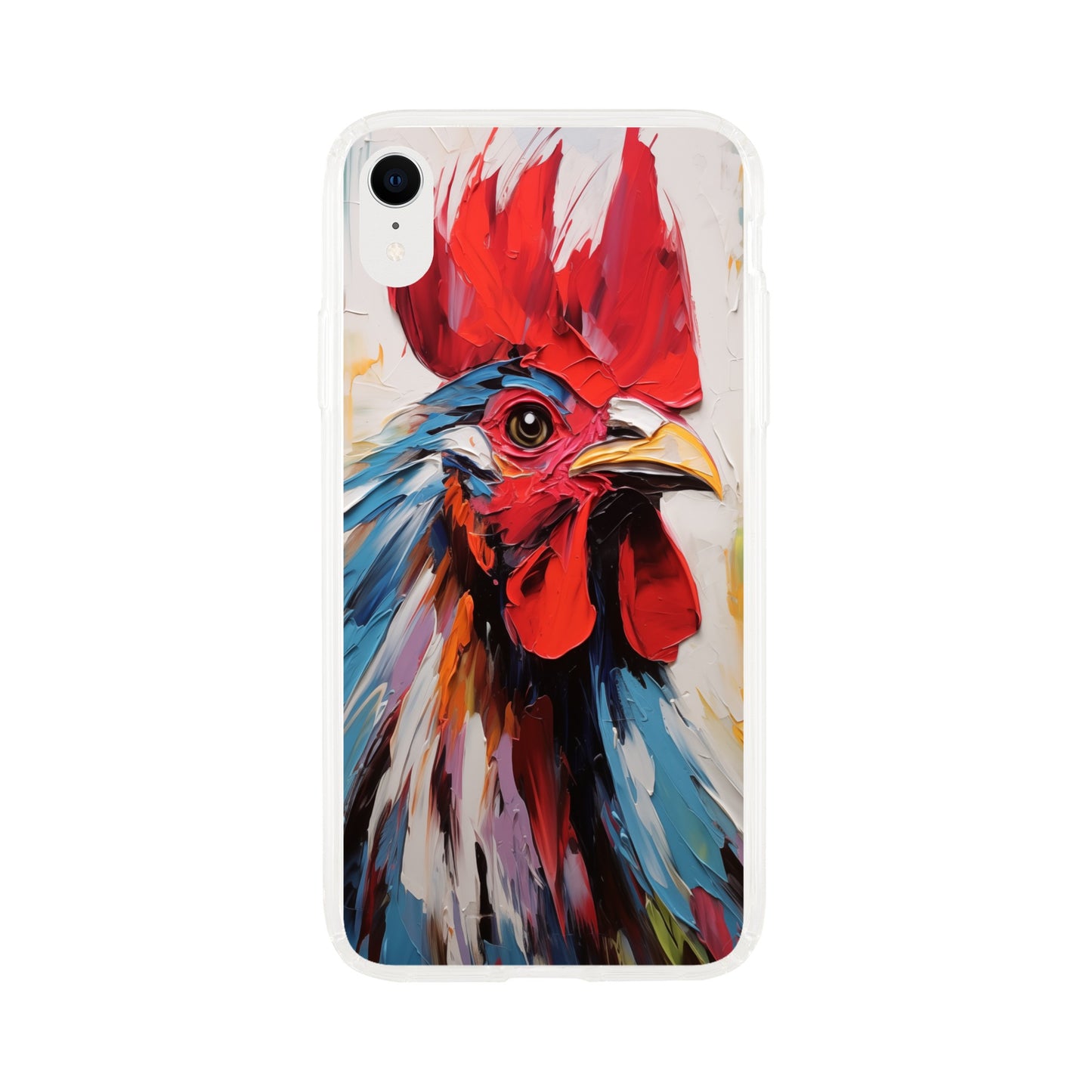 iPhone Case - Rooster Vibrant Vigilance