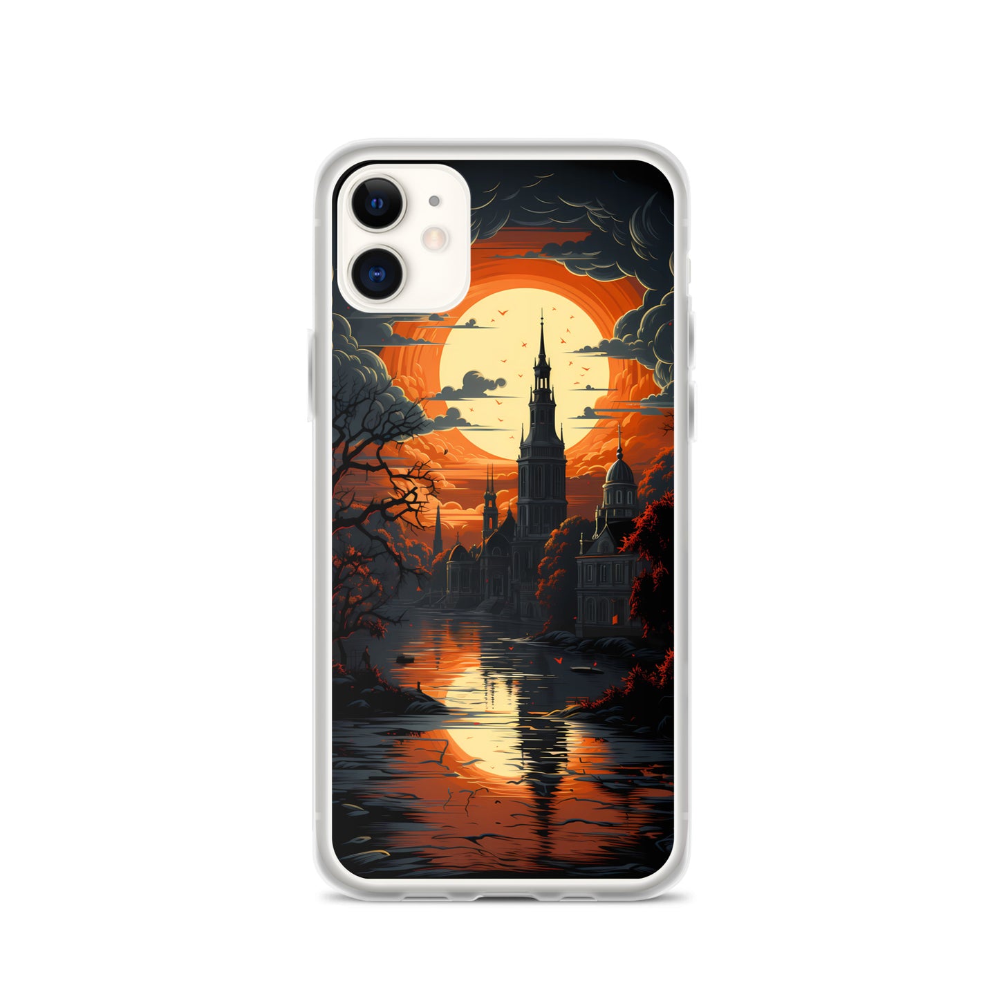 iPhone Case - Dark Amsterdam in Amber