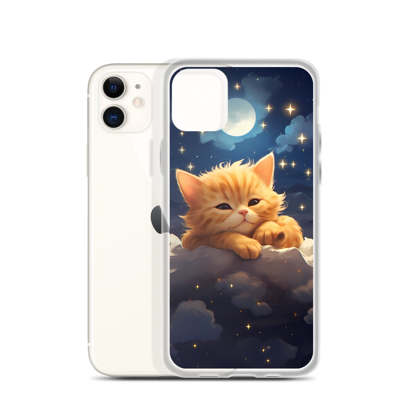 iPhone Case - Kitten on a Cloud