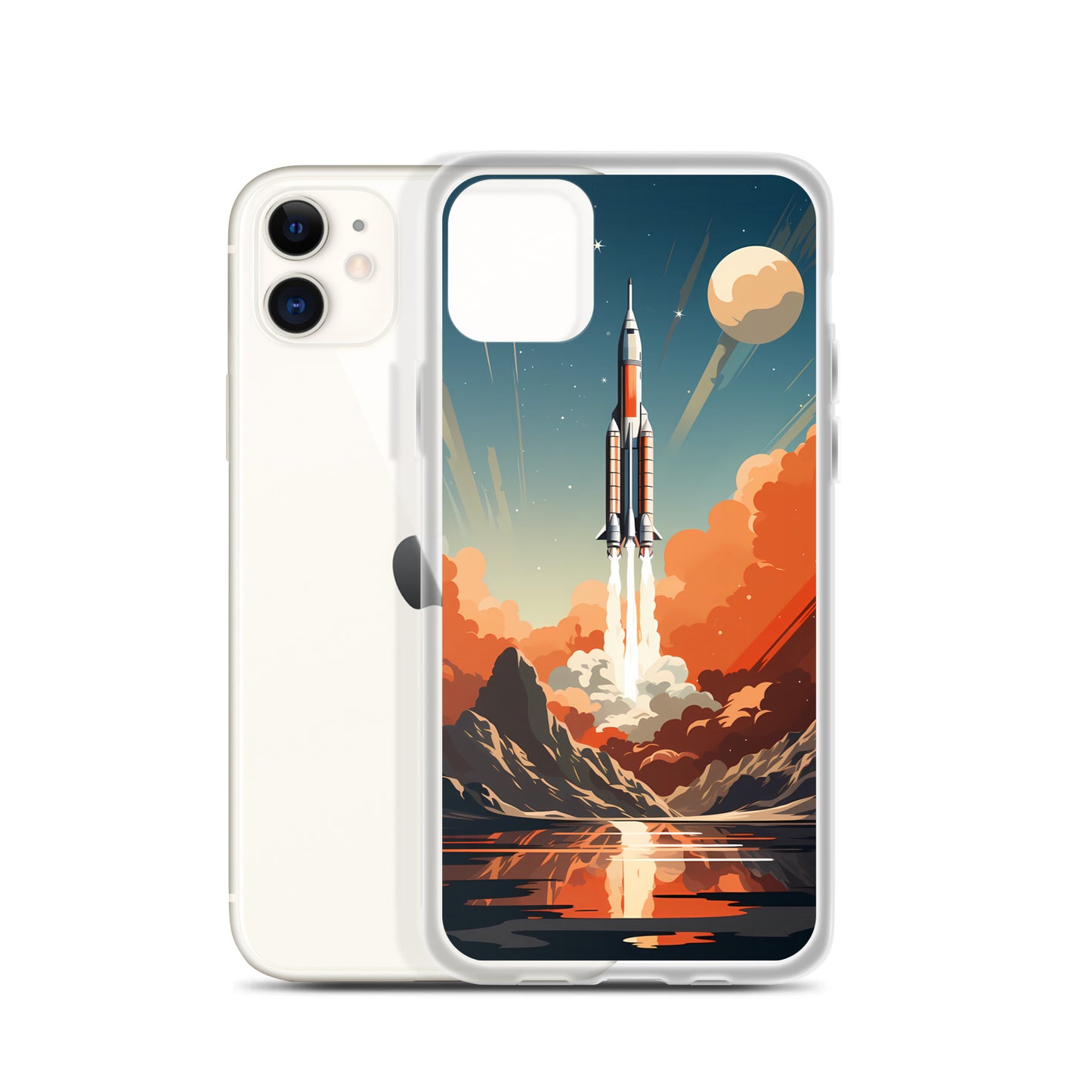 iPhone Case - Retro Rocket
