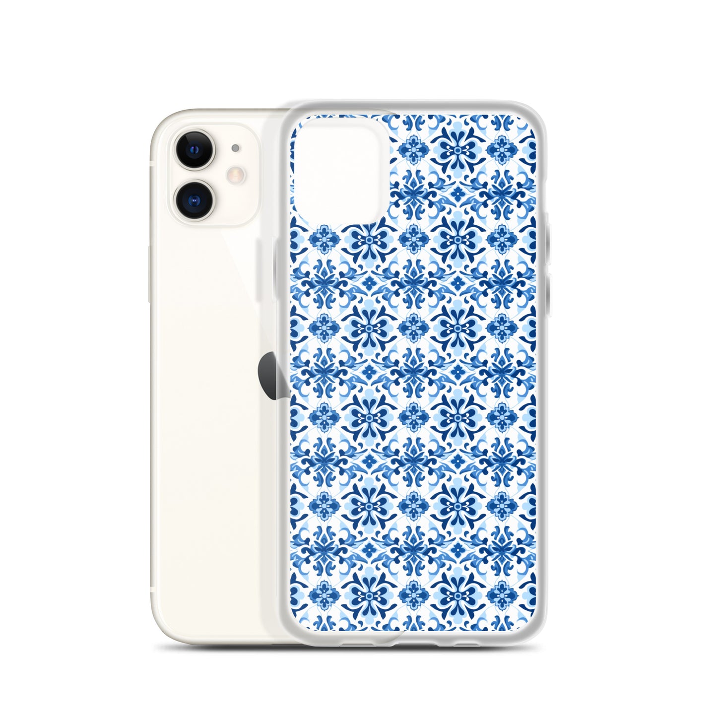 iPhone Case - Blue Ceramic Pattern