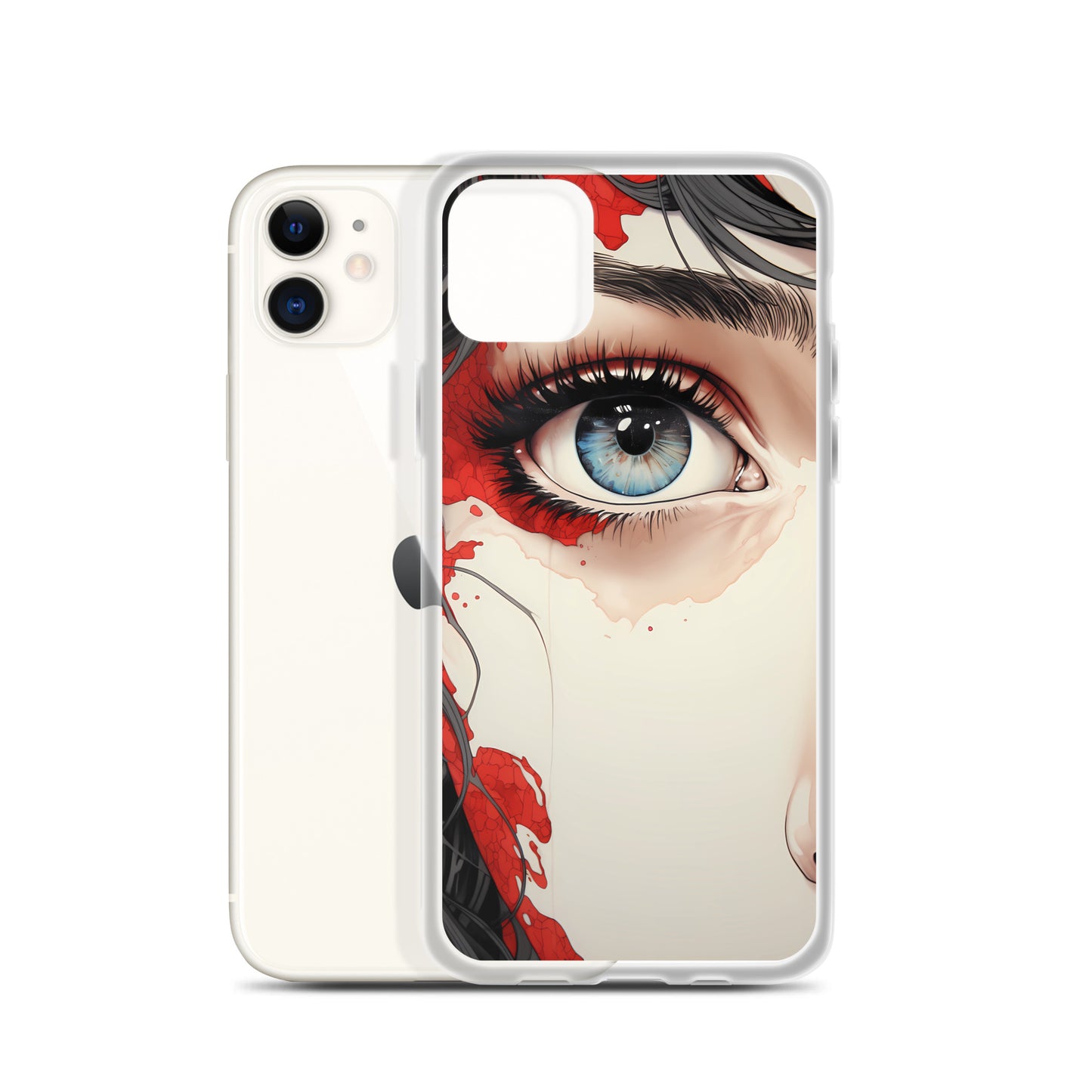 iPhone Case - Piercing Blue Eye