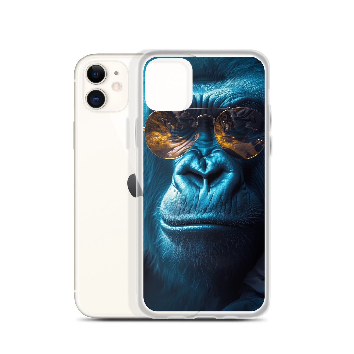 iPhone Case - Blue Gorilla