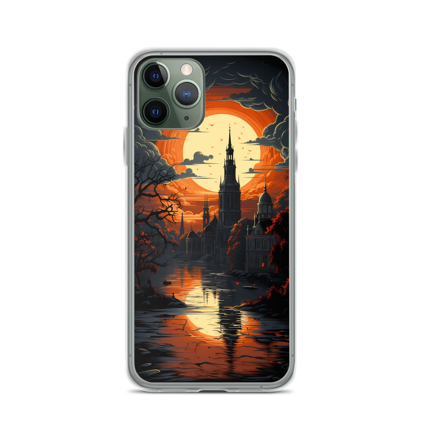 iPhone Case - Dark Amsterdam in Amber