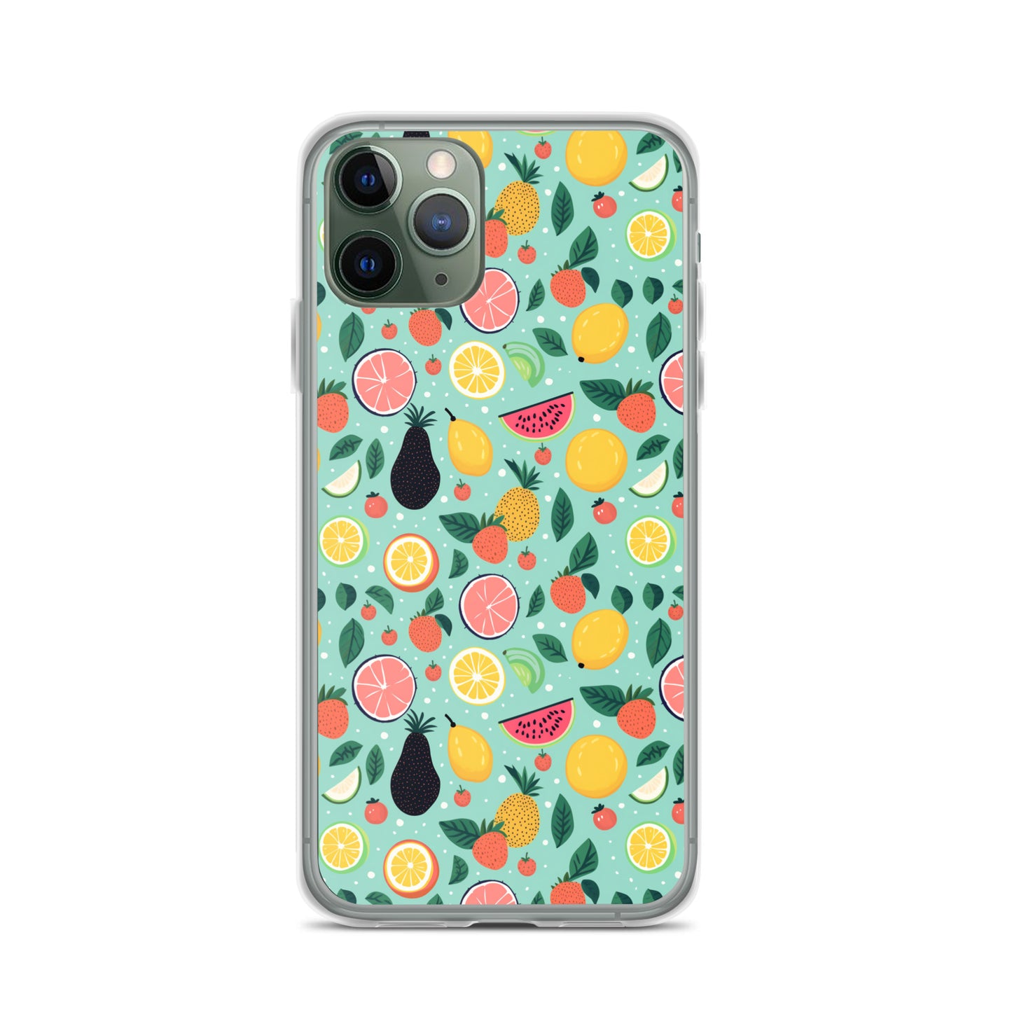iPhone Case - Fun Fruits Pattern
