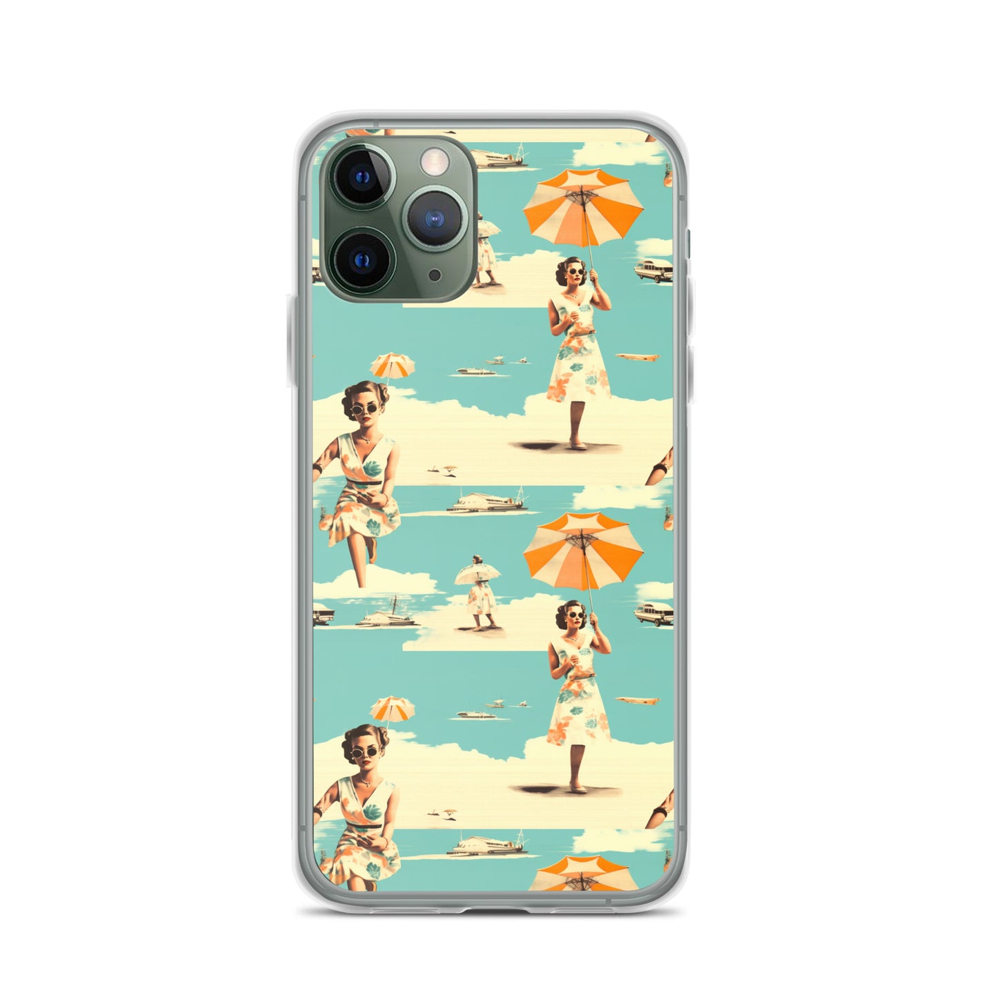 iPhone Case - Vintage Seaside Elegance