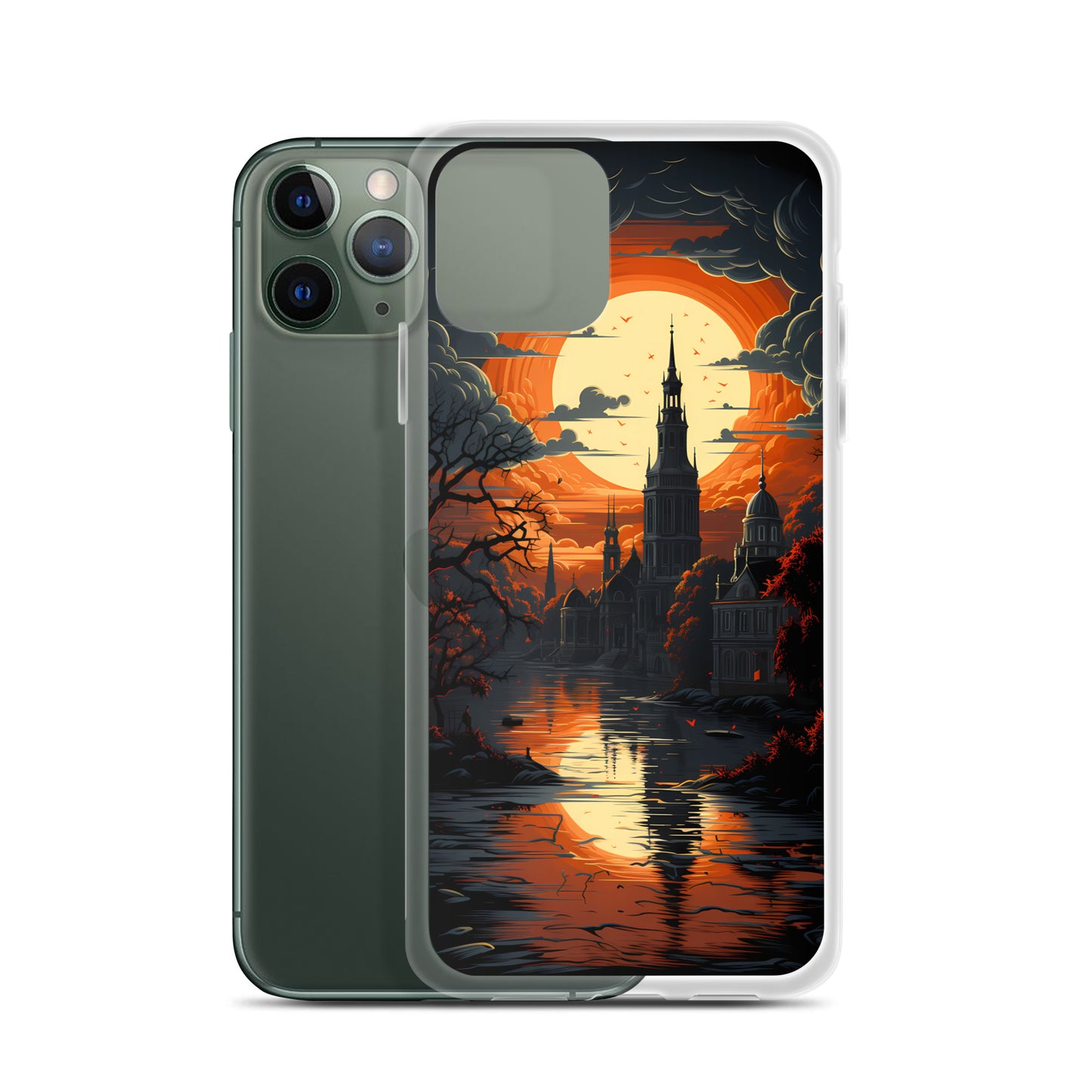 iPhone Case - Dark Amsterdam in Amber