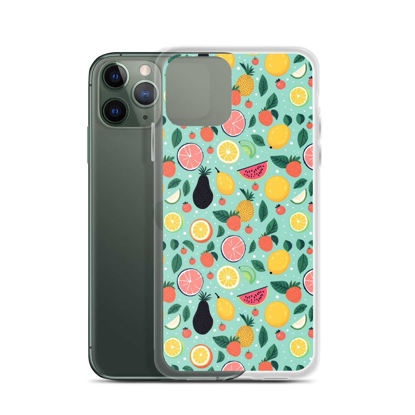 iPhone Case - Fun Fruits Pattern