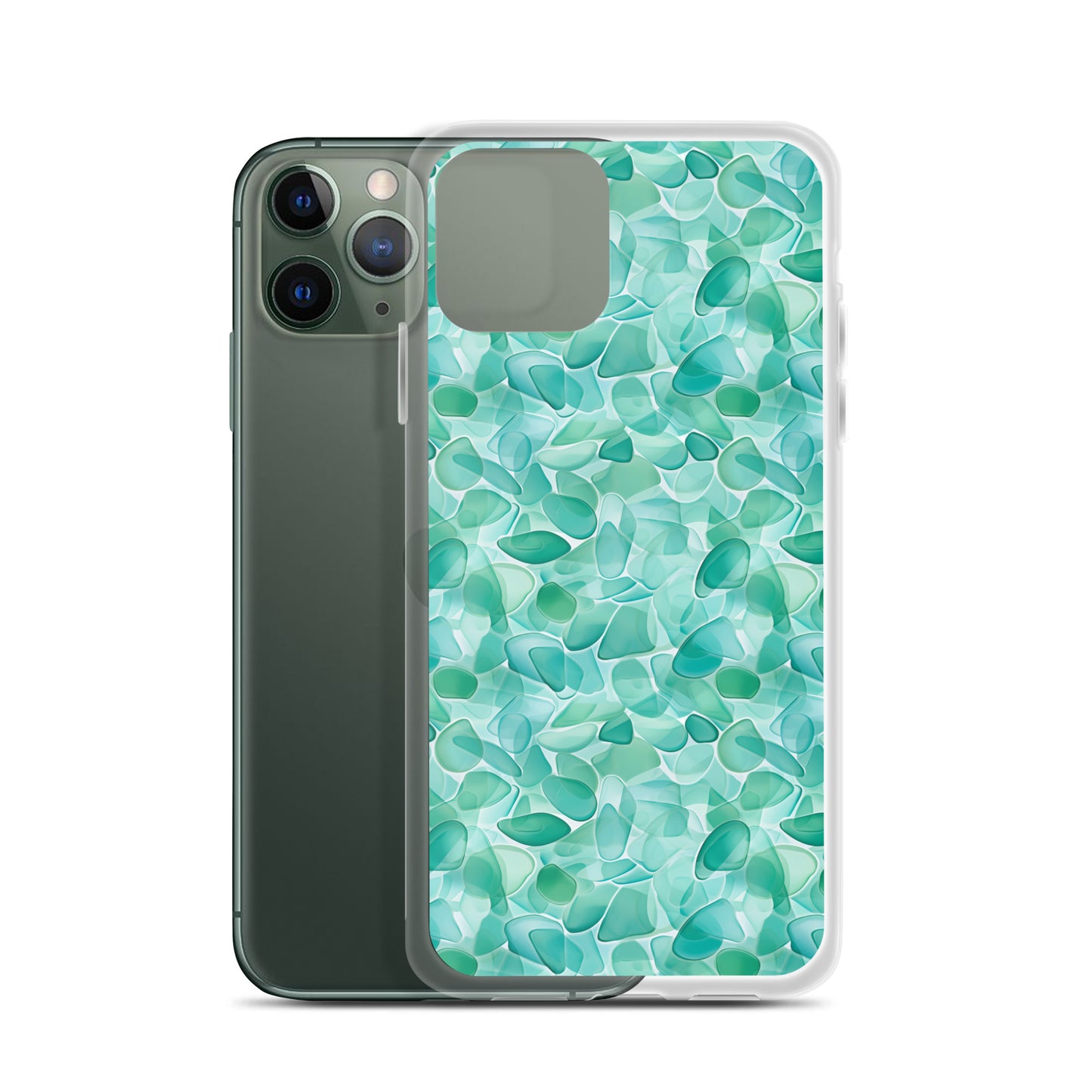 iPhone Case - Aqua Sea Glass