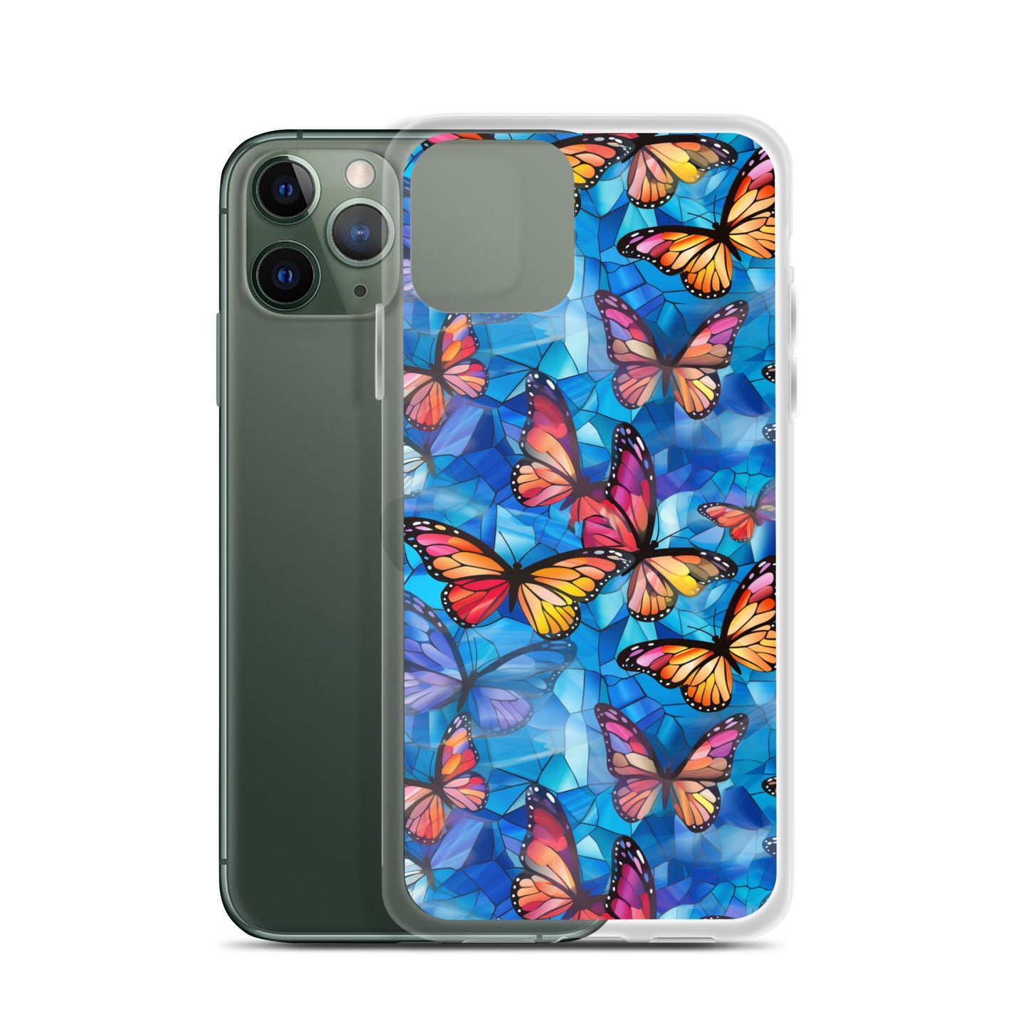 iPhone Case - Mosaic Monarchs