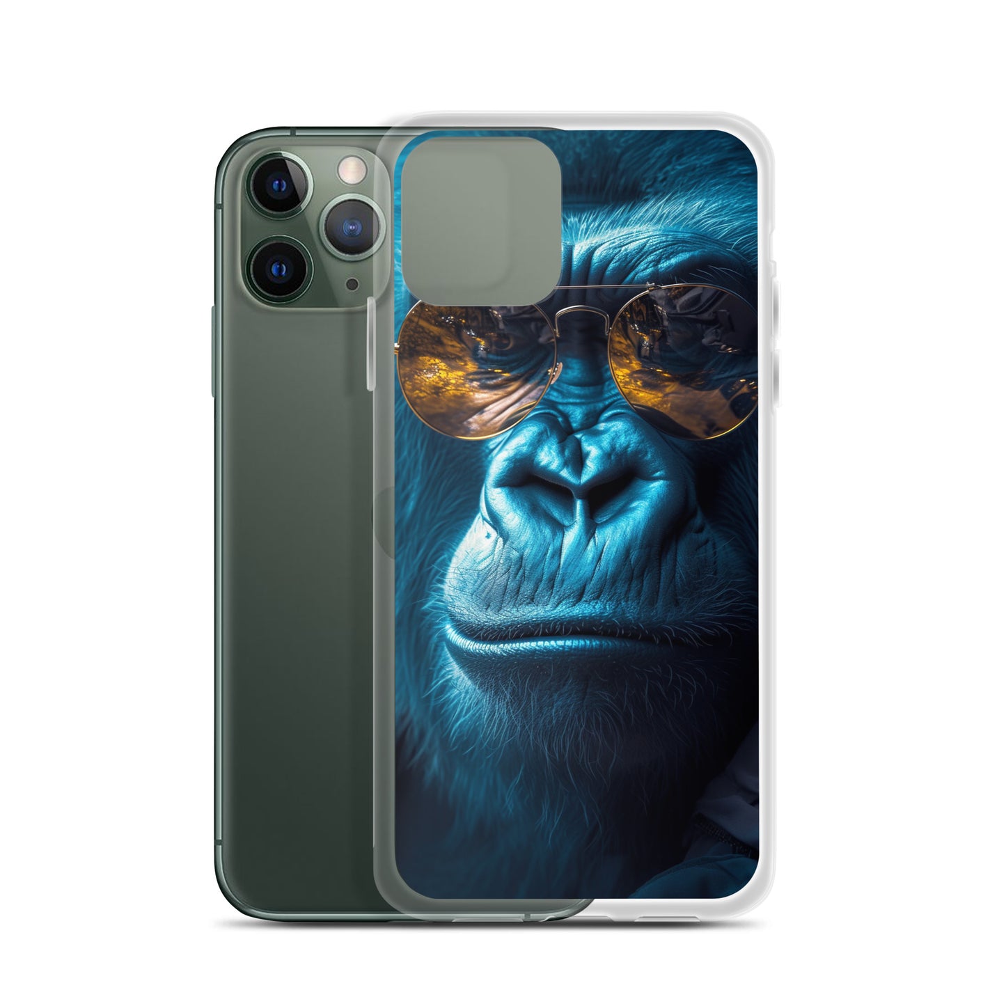 iPhone Case - Blue Gorilla