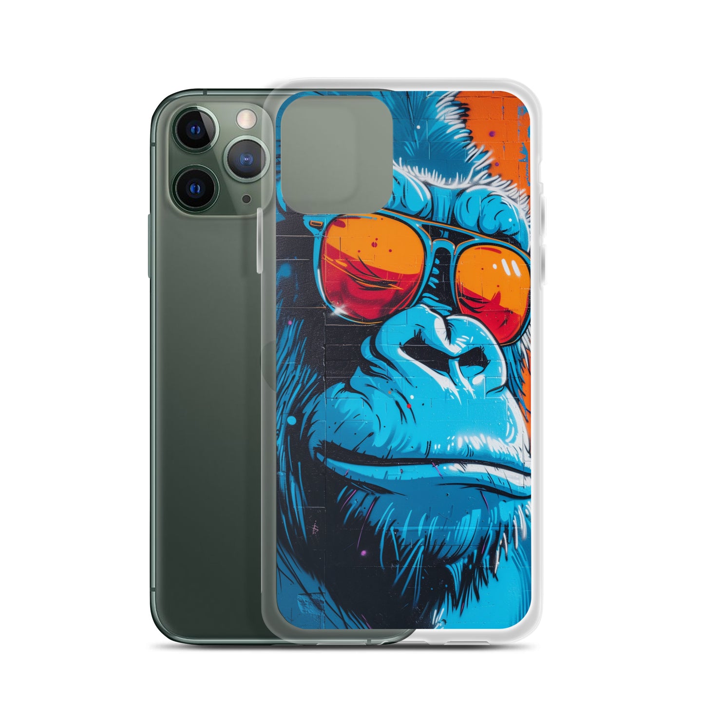 iPhone Case - Blue Gorilla