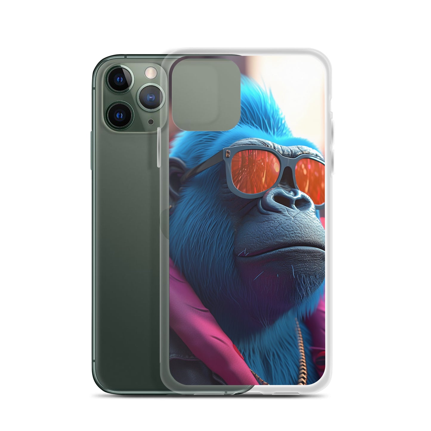 iPhone Case - Blue Gorilla