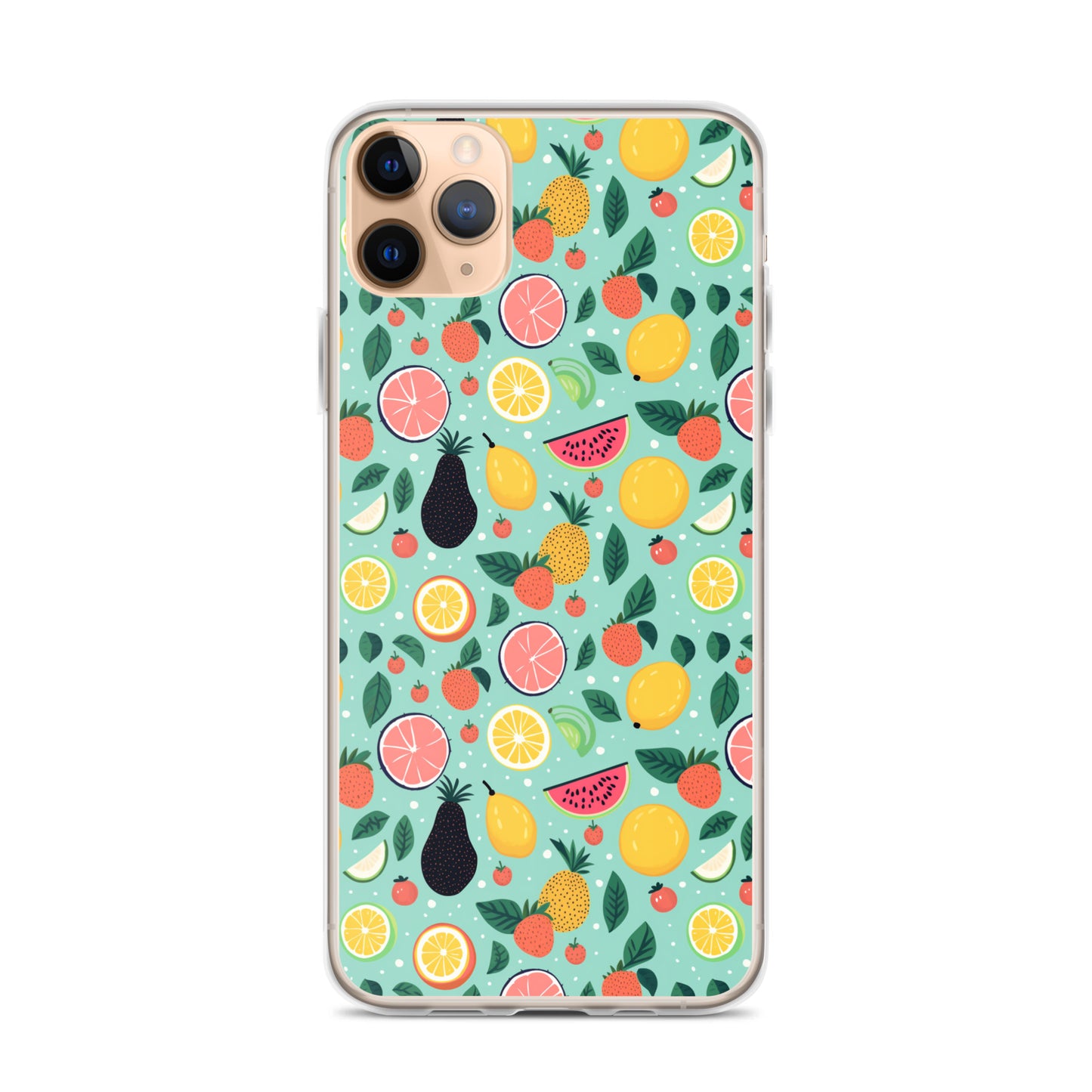 iPhone Case - Fun Fruits Pattern