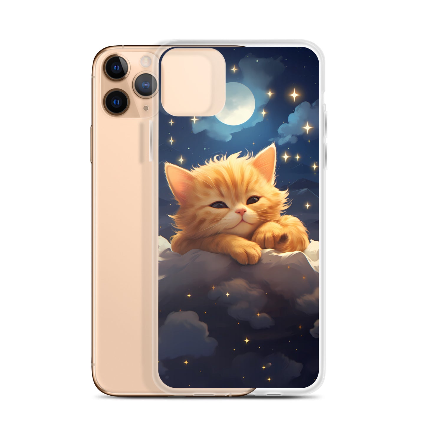 iPhone Case - Kitten on a Cloud