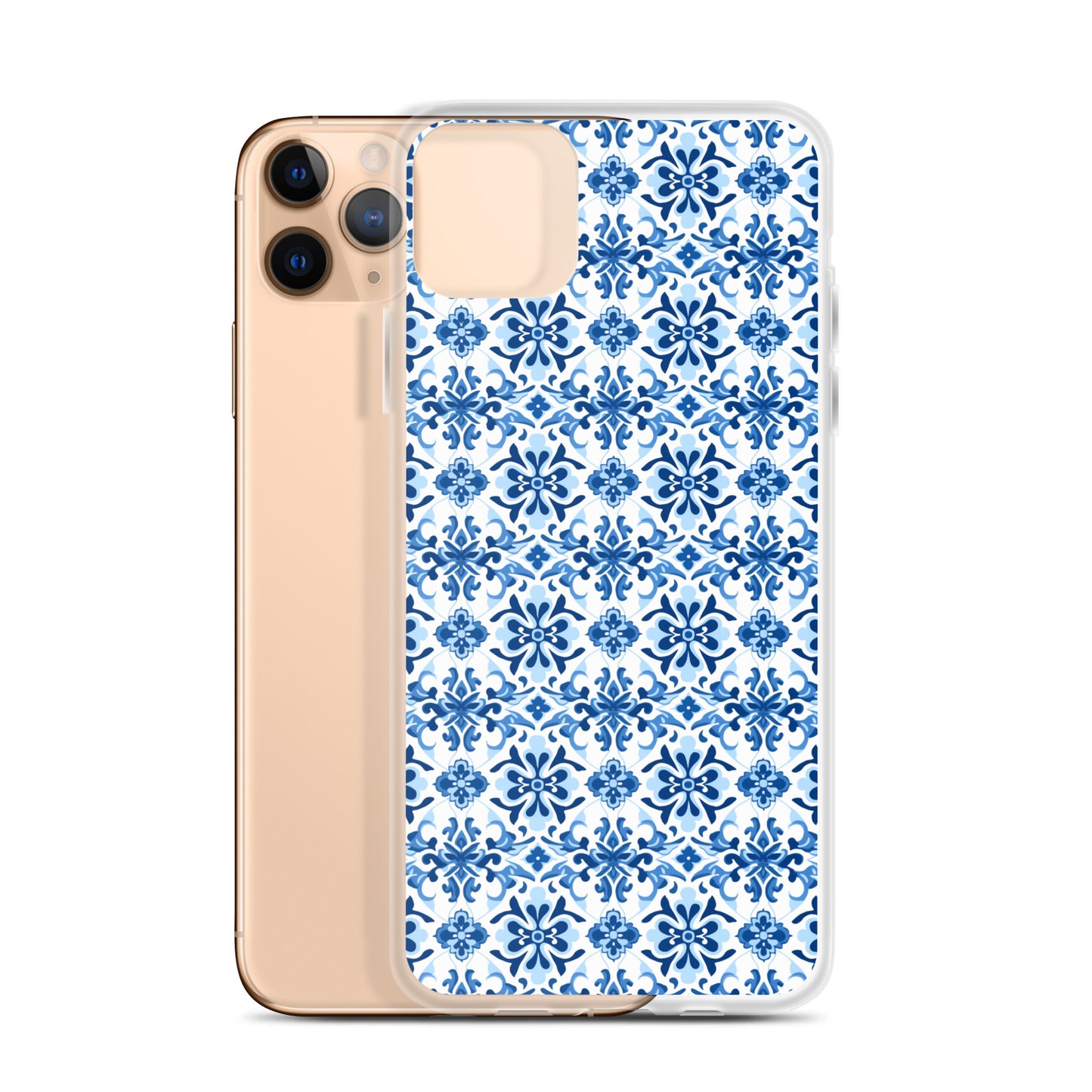 iPhone Case - Blue Ceramic Pattern