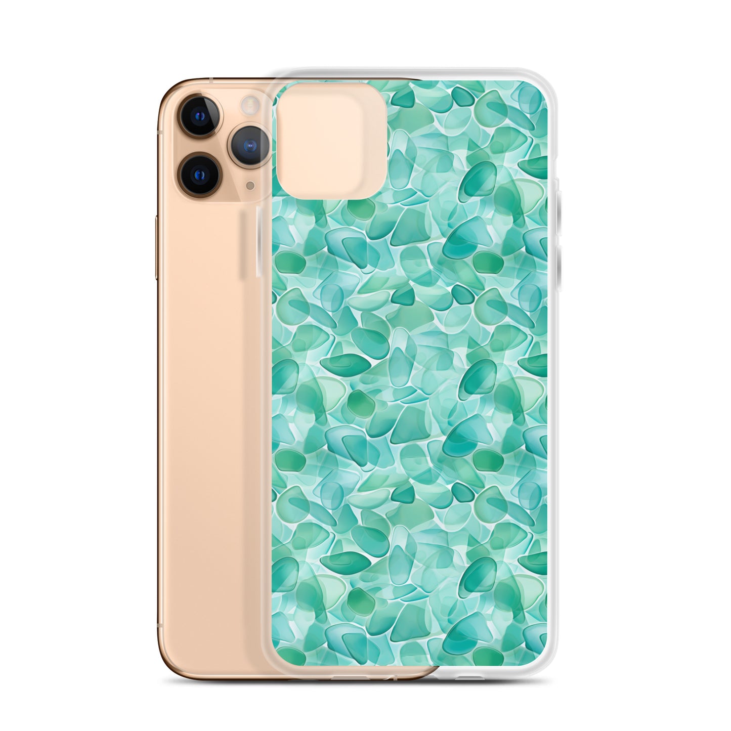 iPhone Case - Aqua Sea Glass