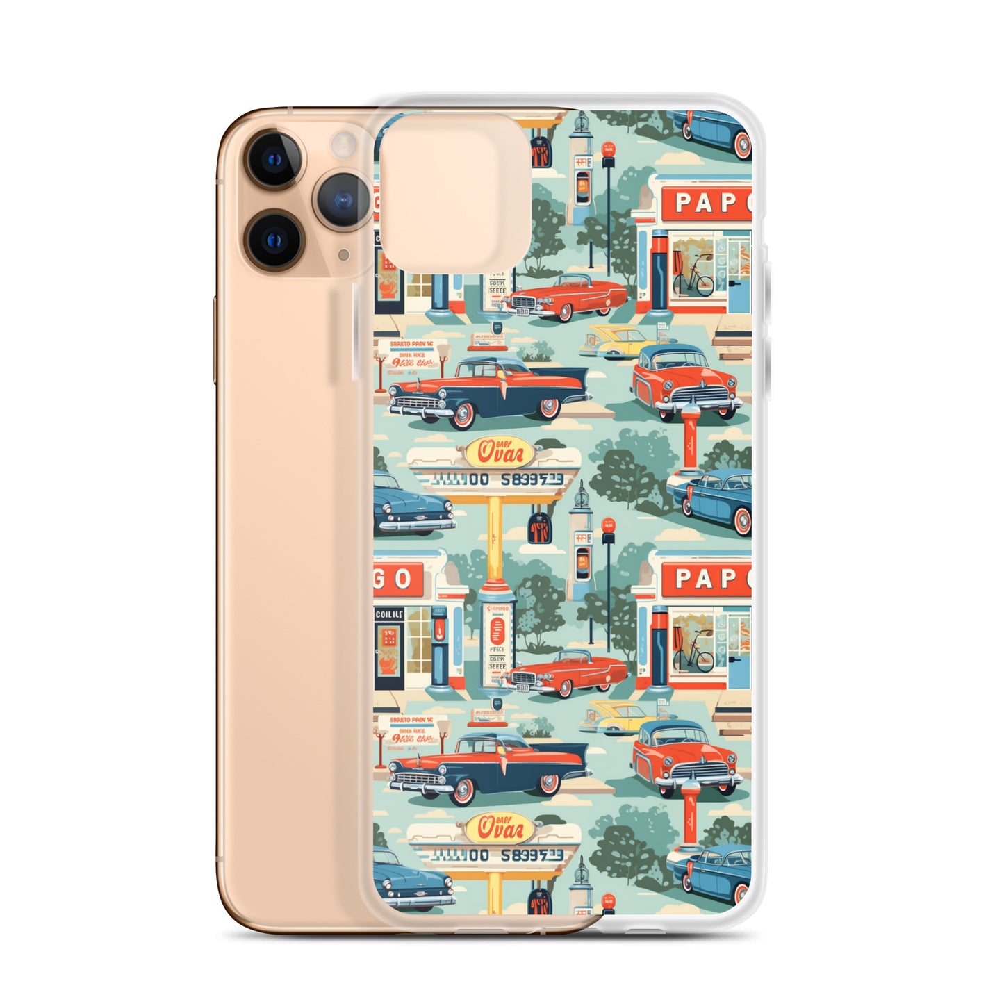 iPhone Case - Retro Roadtrip Rendezvous