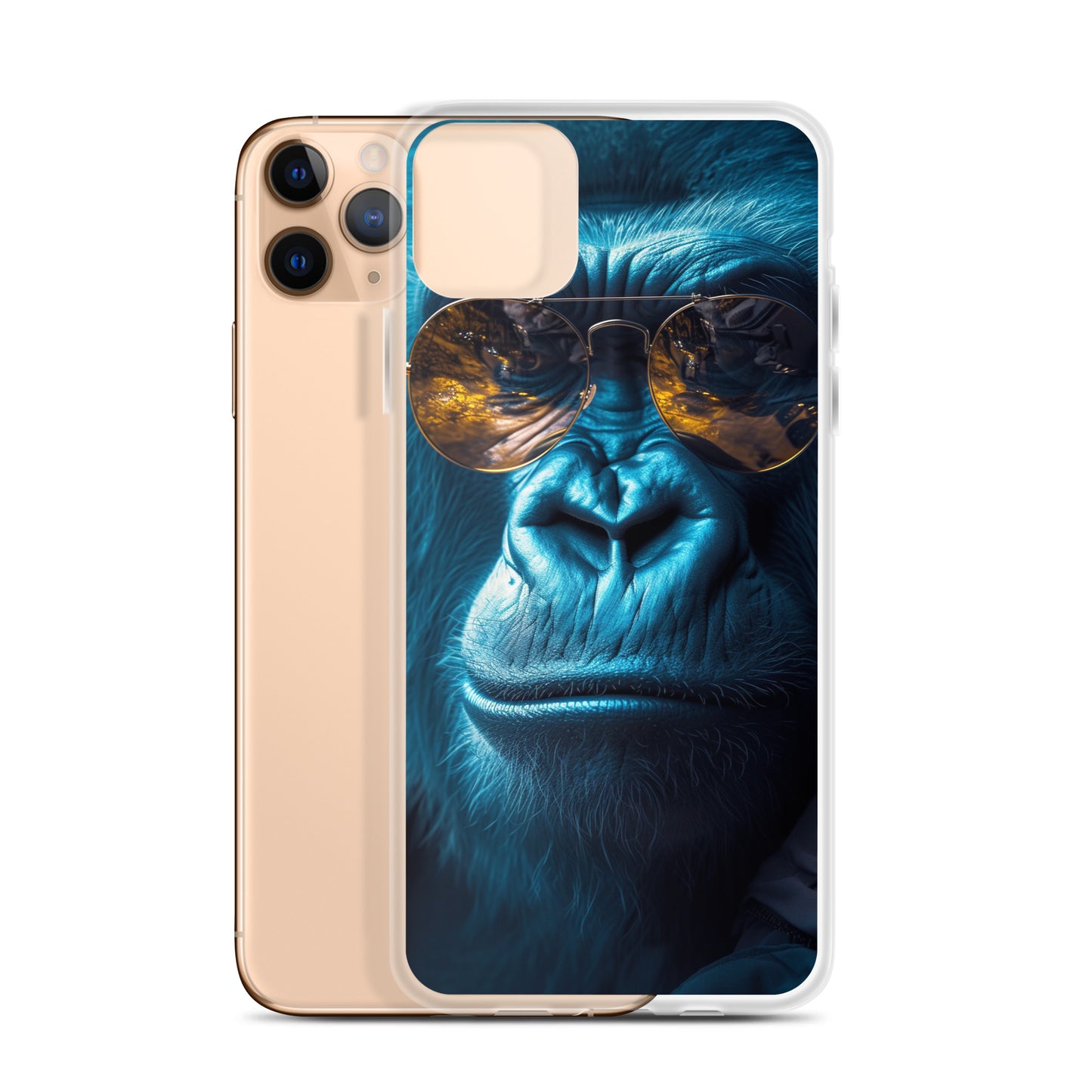 iPhone Case - Blue Gorilla