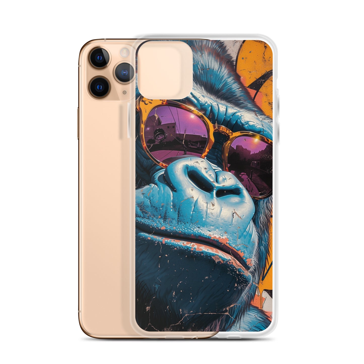 iPhone Case - Blue Gorilla