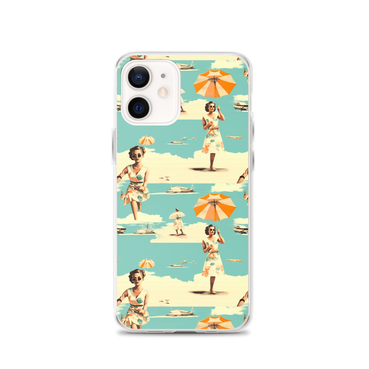 iPhone Case - Vintage Seaside Elegance