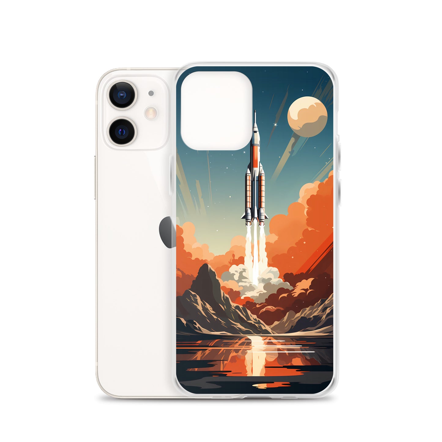 iPhone Case - Retro Rocket