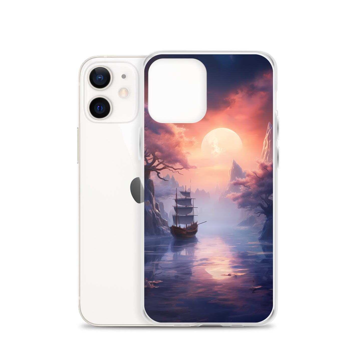 iPhone Case - Japanese Seascape Moonrise