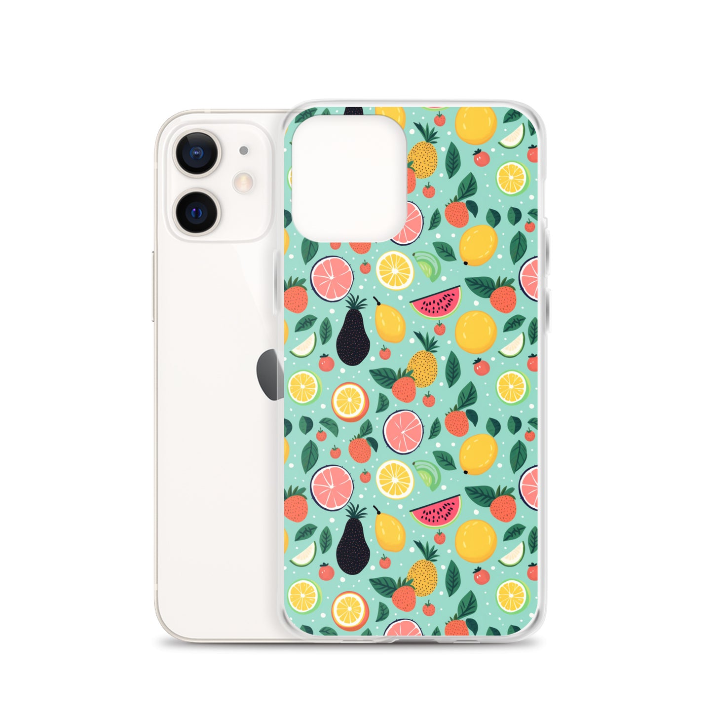 iPhone Case - Fun Fruits Pattern