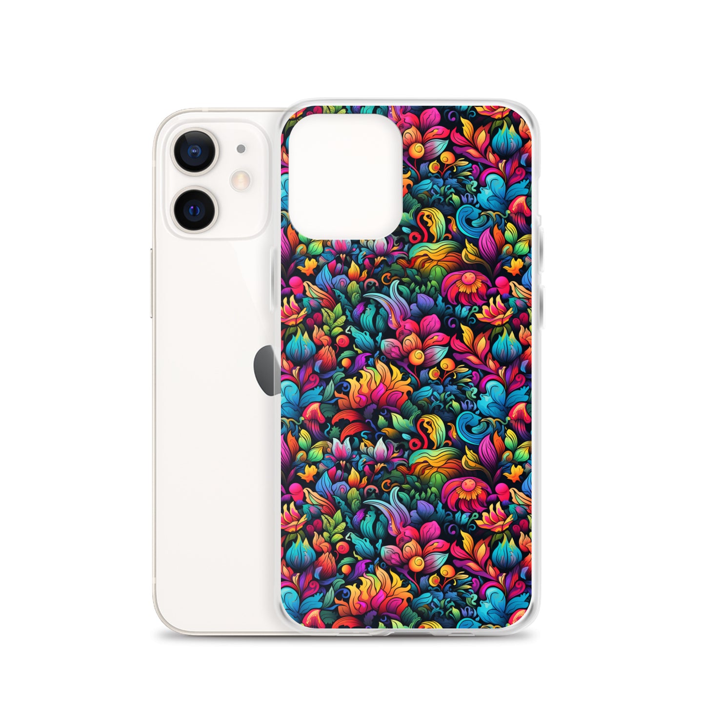 iPhone Case - Psychedelic Flowers