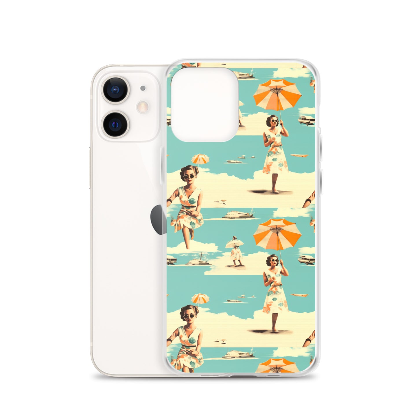 iPhone Case - Vintage Seaside Elegance