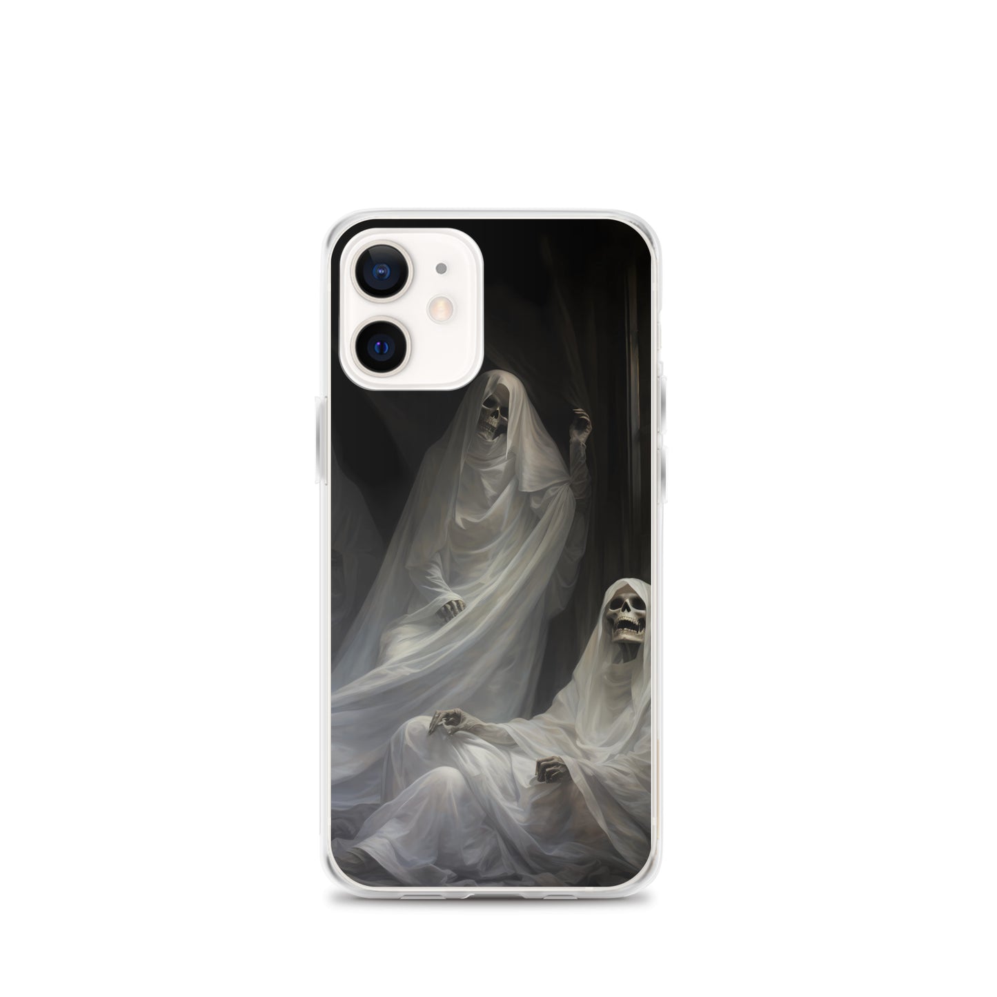 iPhone Case - Halloween Skeleton Ghosts
