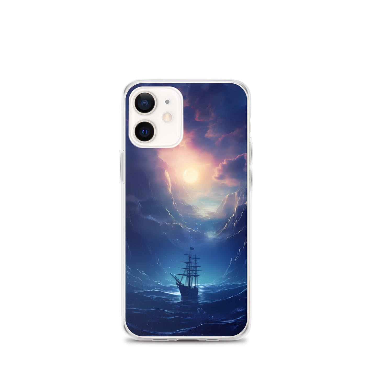 iPhone Case - Wooden Ship in Moonlight