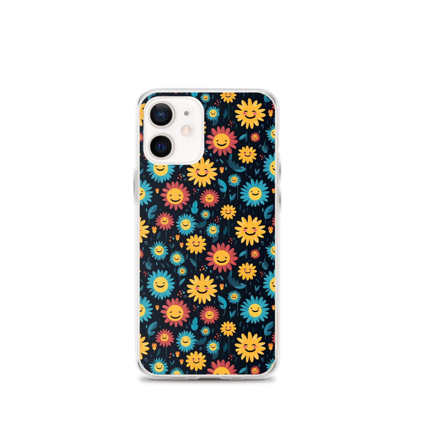 iPhone Case - Happy Smiley Flowers