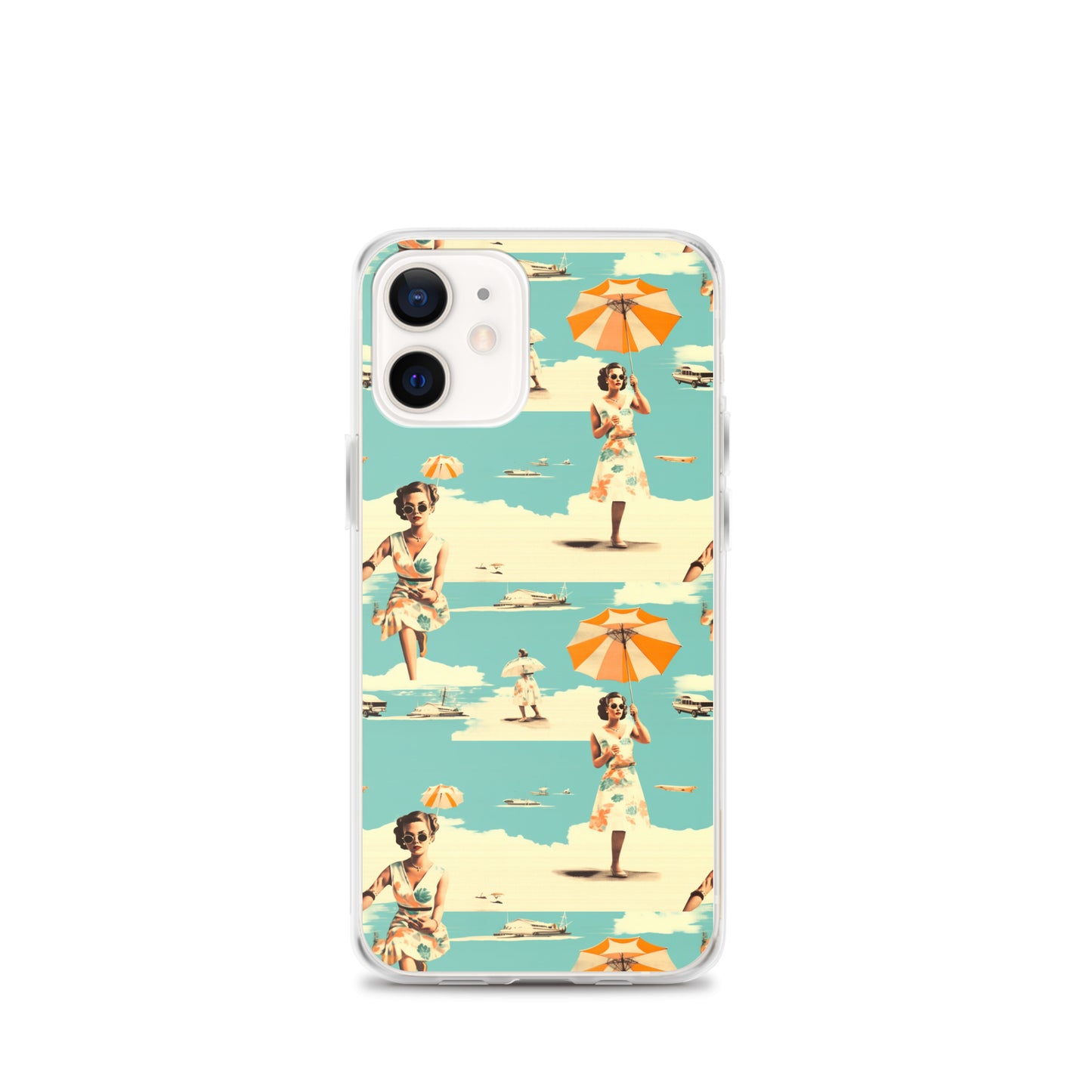 iPhone Case - Vintage Seaside Elegance