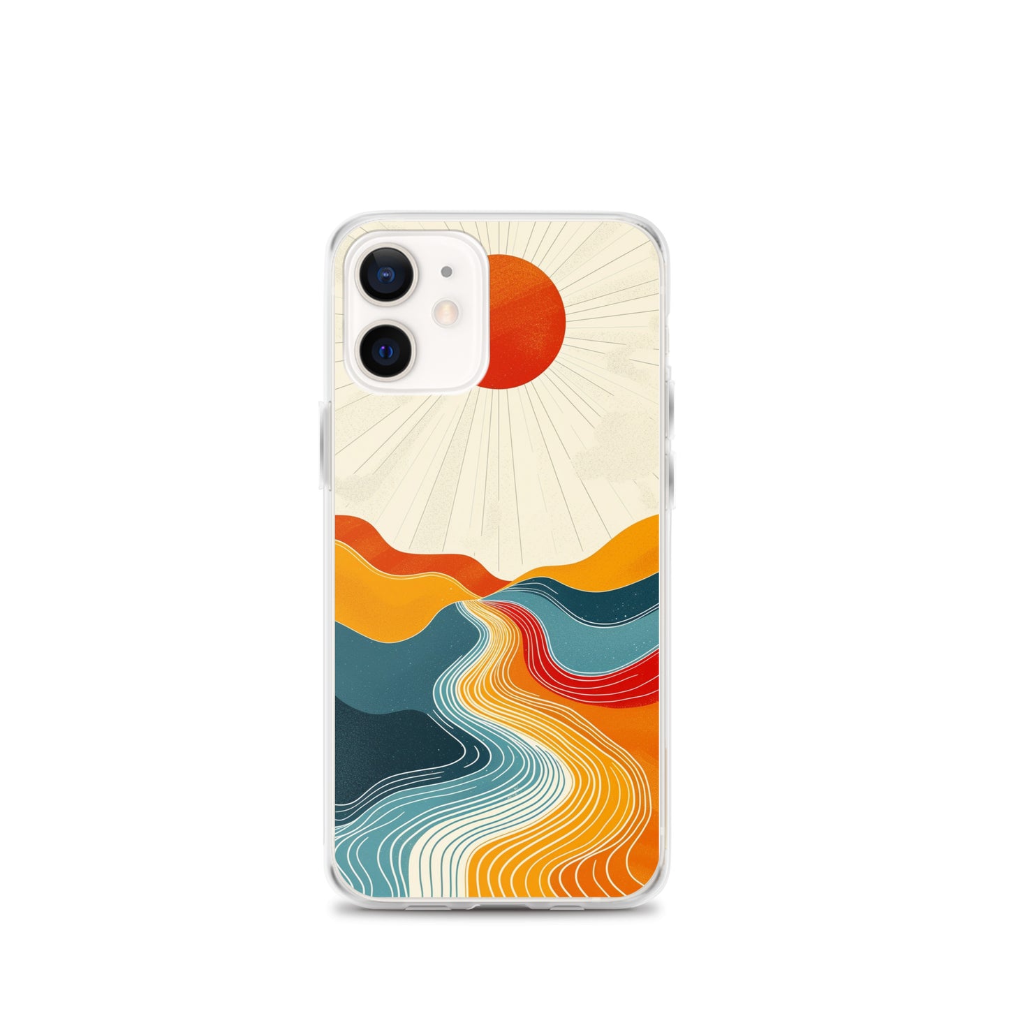iPhone Case - Crimson Sol Labyrinth