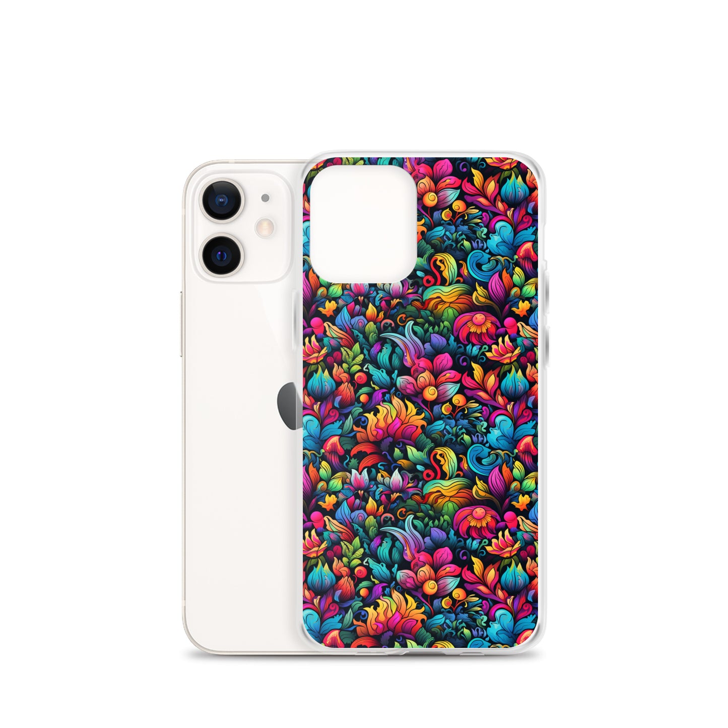 iPhone Case - Psychedelic Flowers