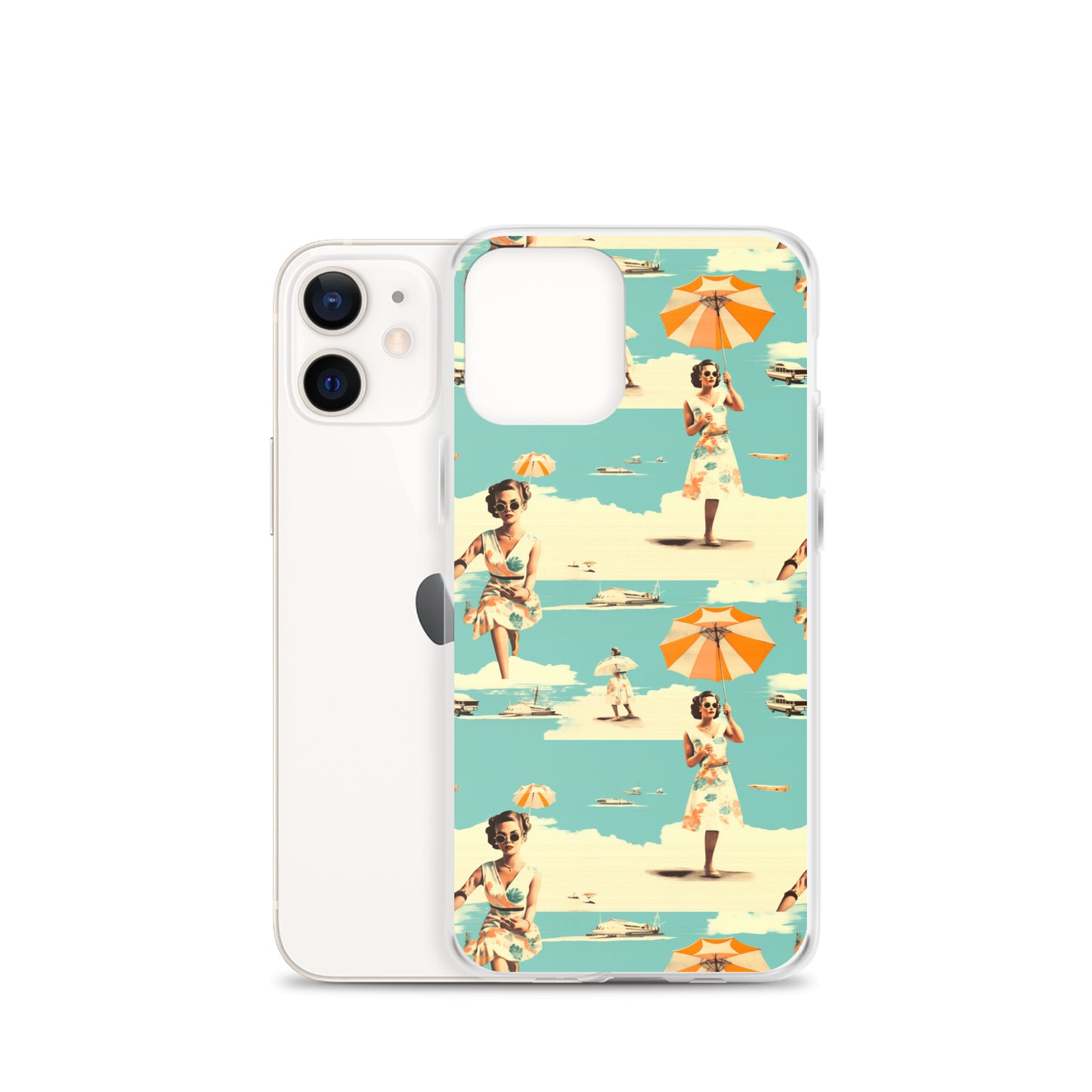 iPhone Case - Vintage Seaside Elegance