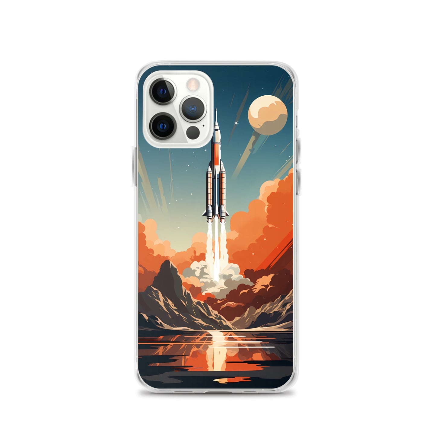 iPhone Case - Retro Rocket