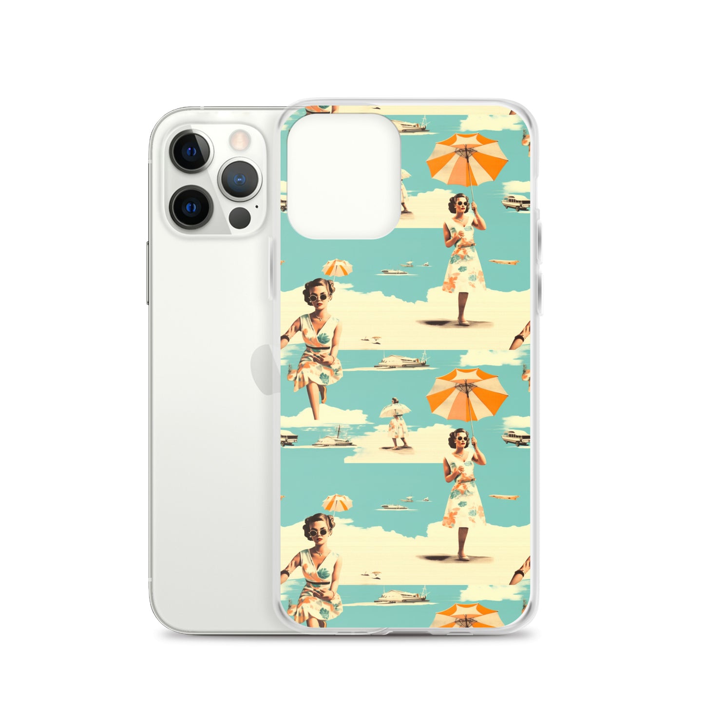 iPhone Case - Vintage Seaside Elegance