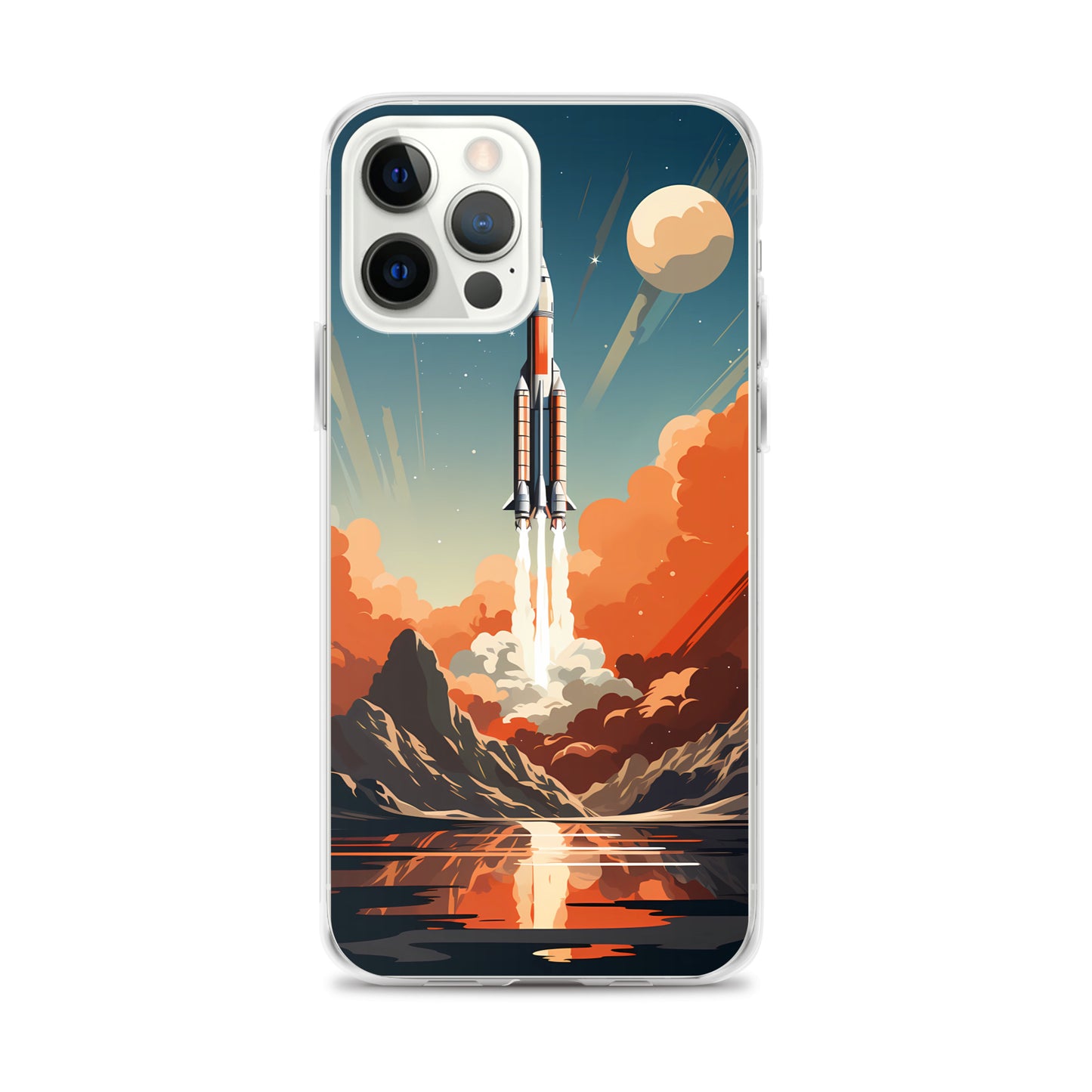 iPhone Case - Retro Rocket