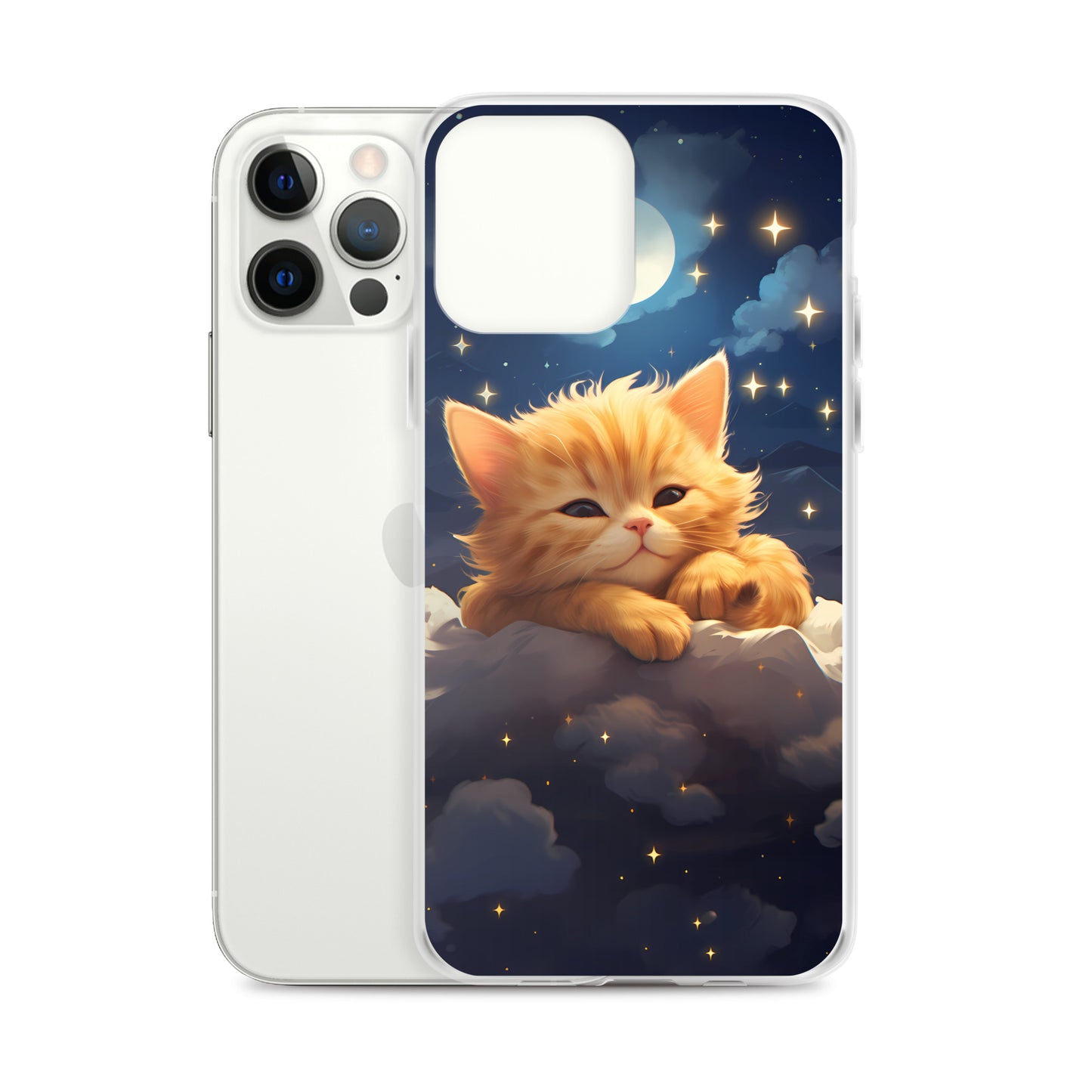 iPhone Case - Kitten on a Cloud