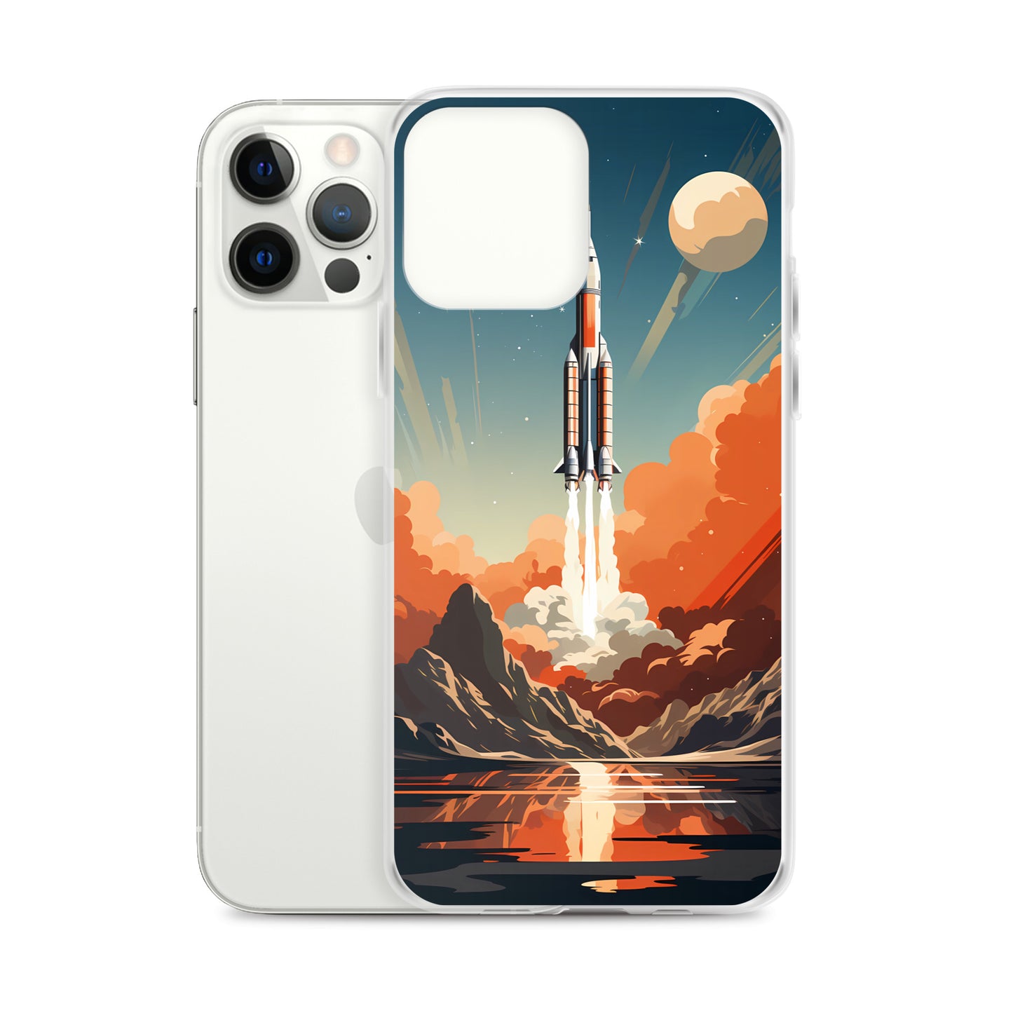 iPhone Case - Retro Rocket
