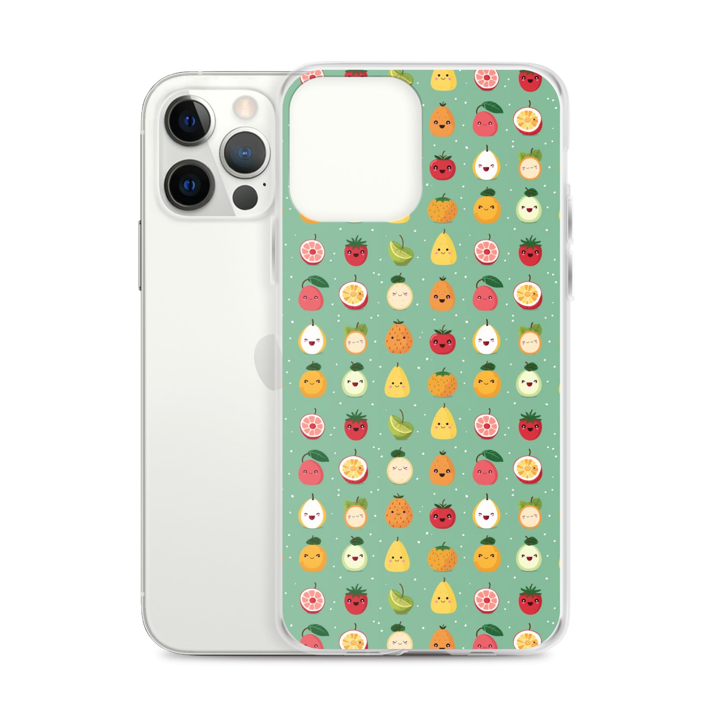 iPhone Case - Cute Fruits Pattern