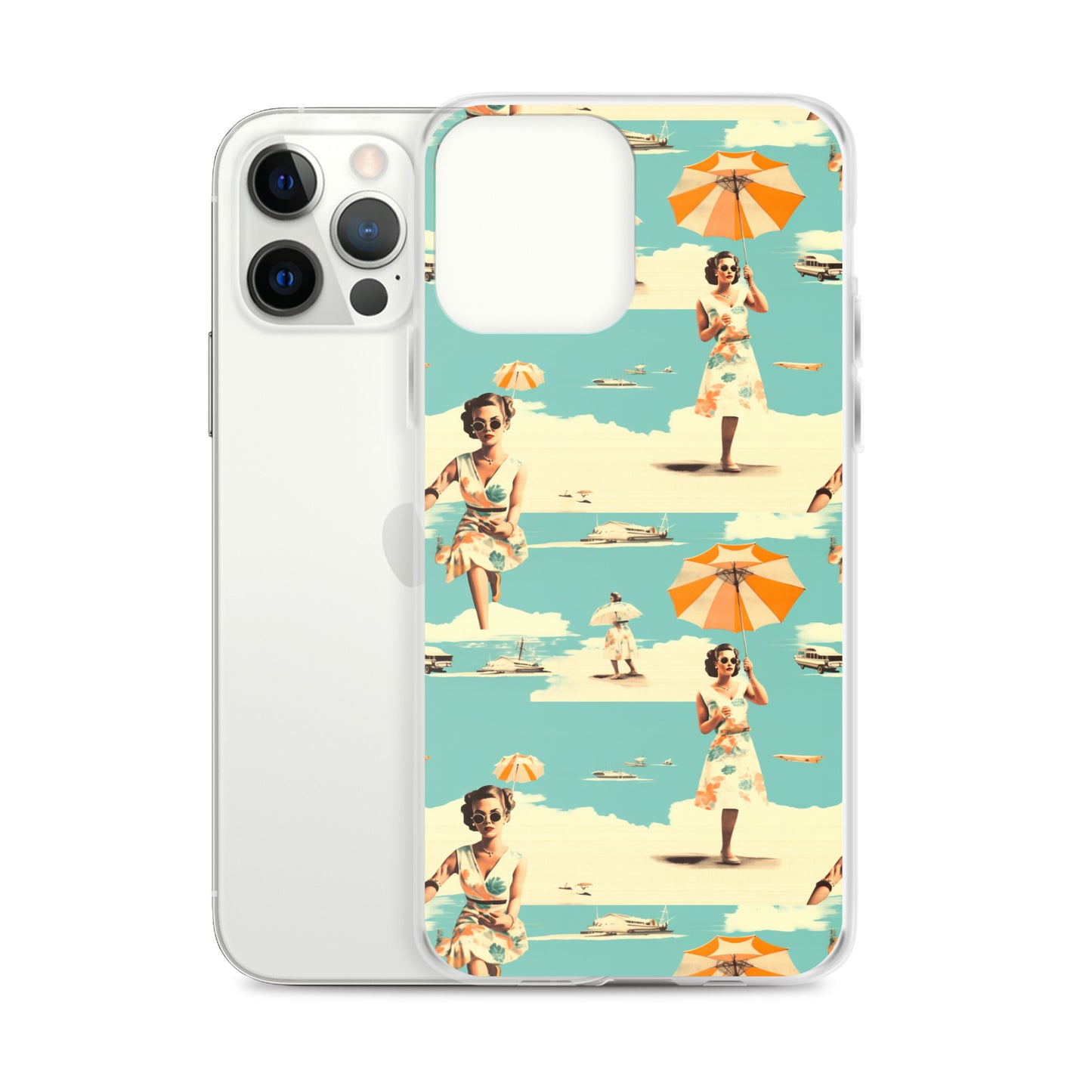 iPhone Case - Vintage Seaside Elegance