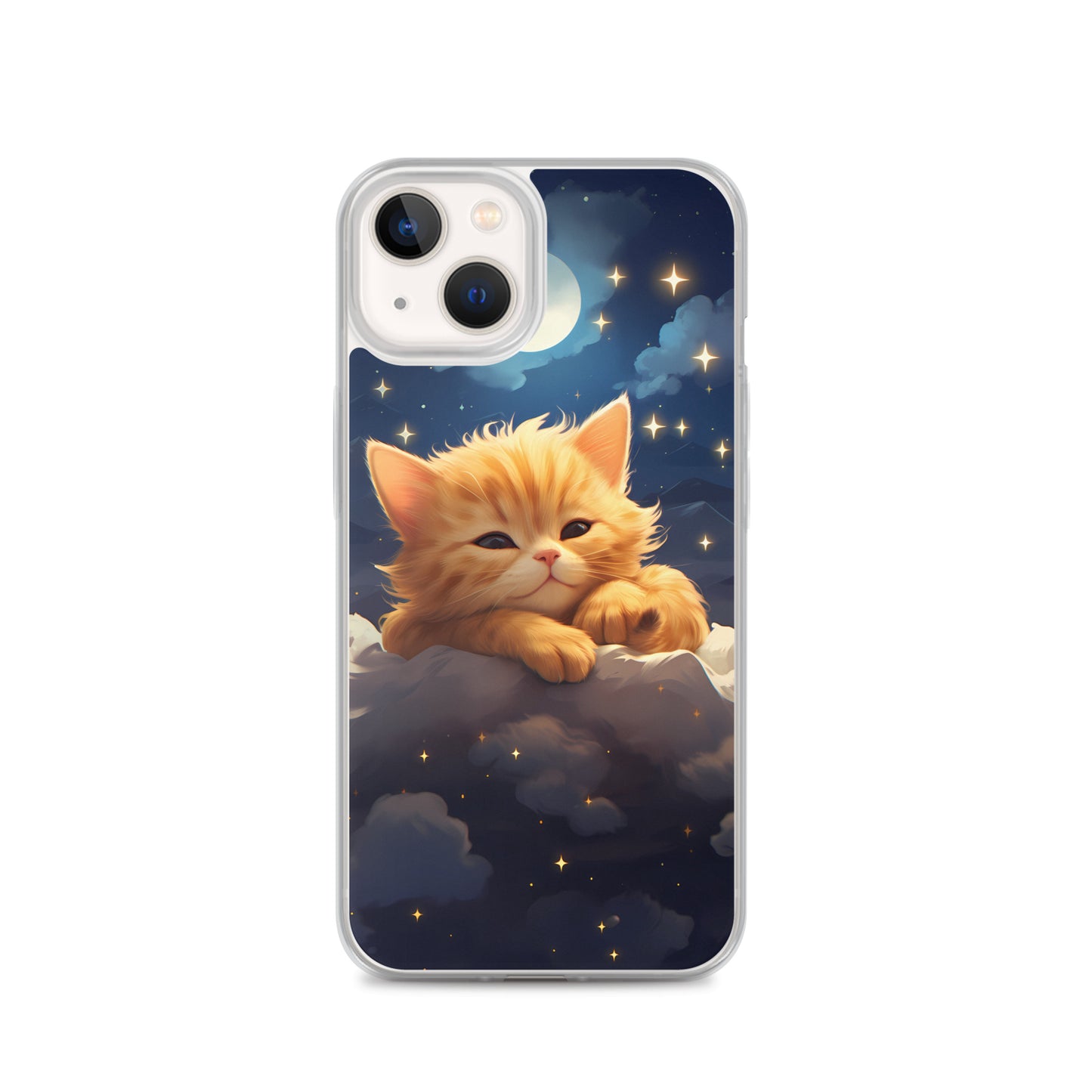 iPhone Case - Kitten on a Cloud